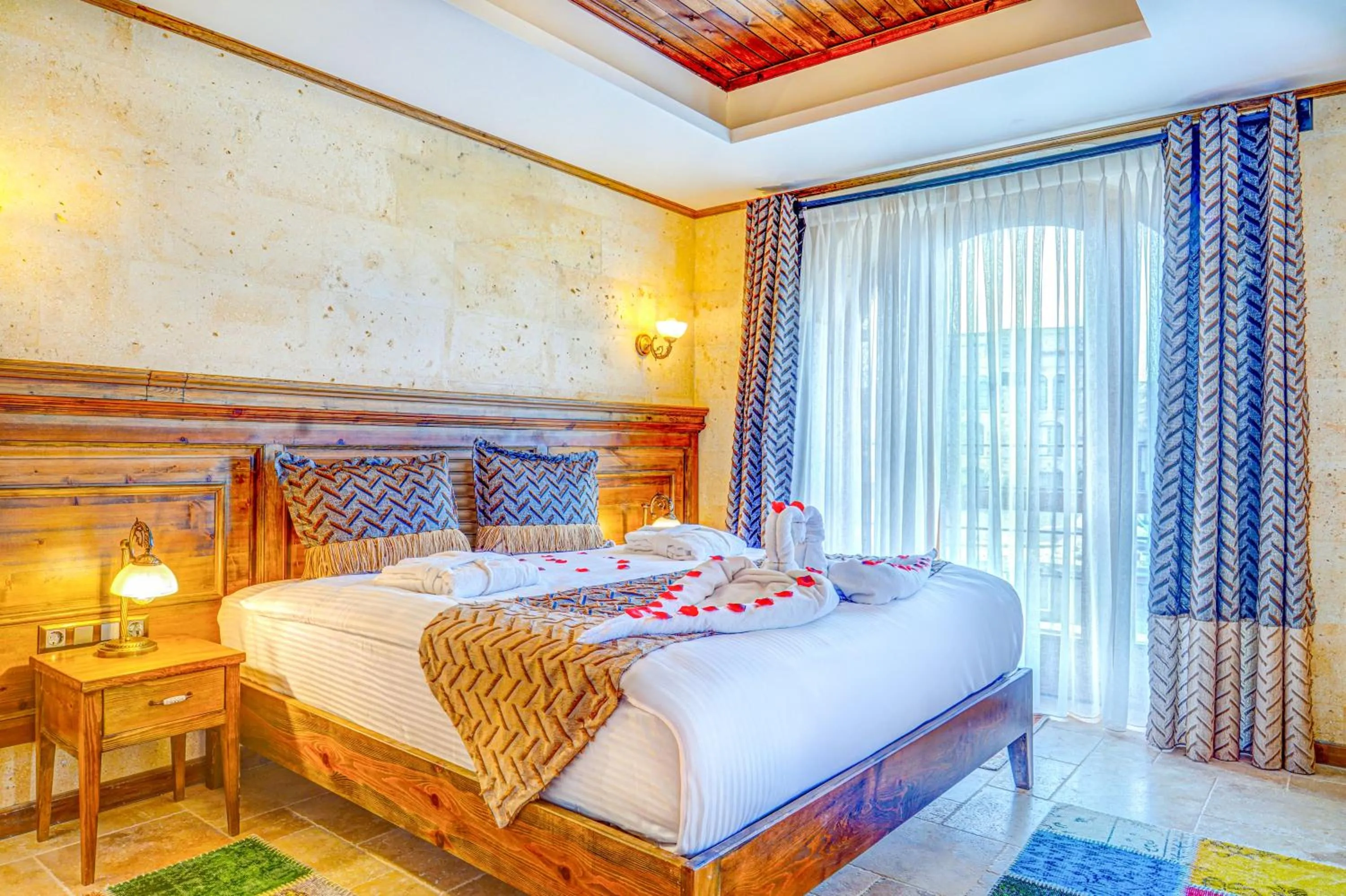 Bedroom, Bed in Unique Cappadocia Palace