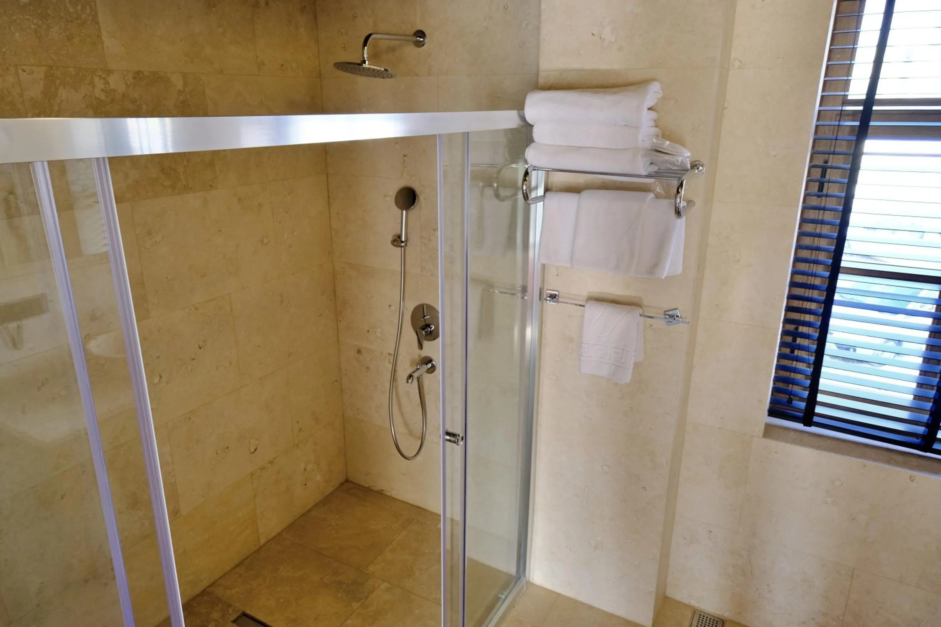 Shower in Unique Cappadocia Palace