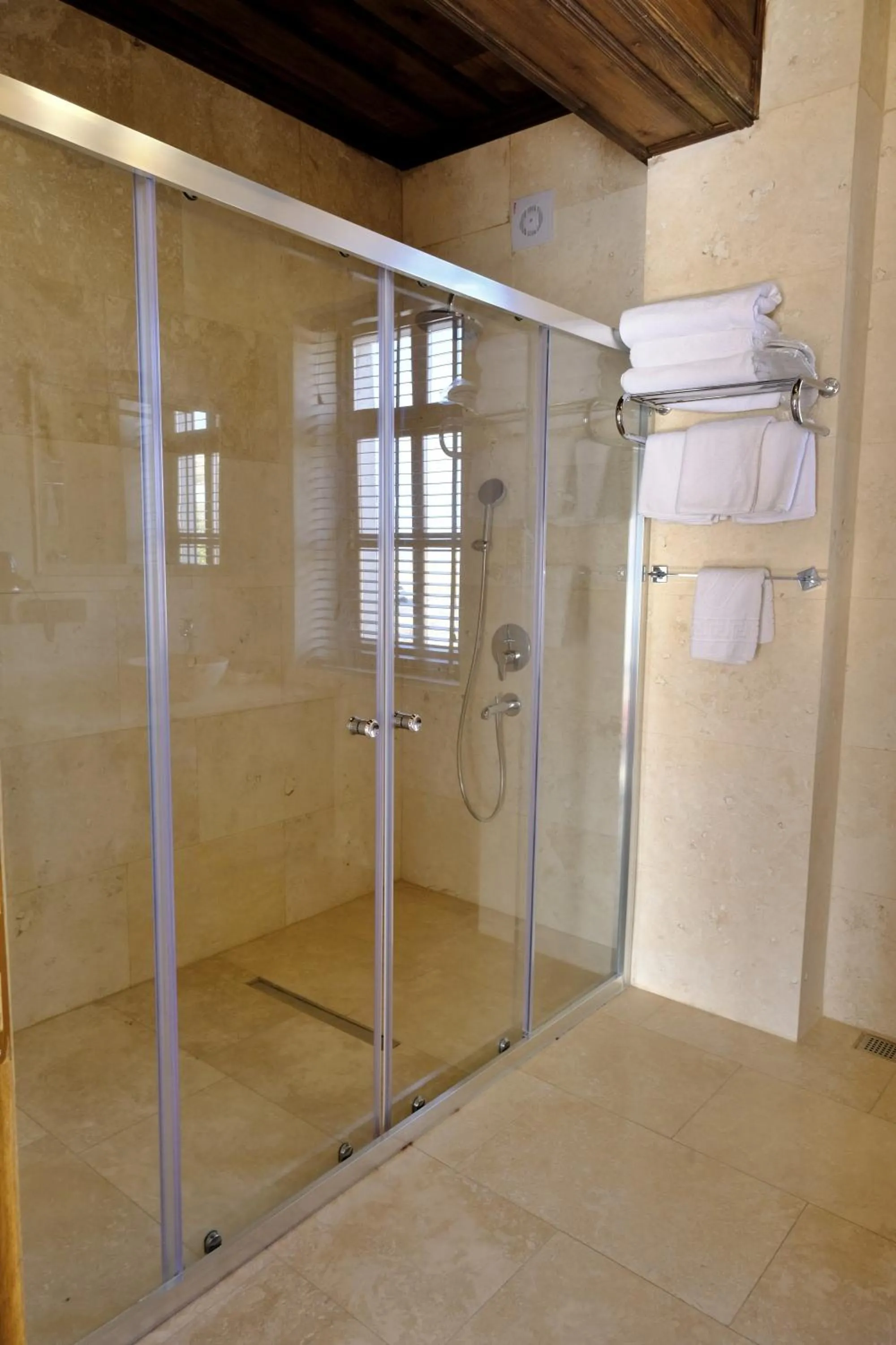 Shower in Unique Cappadocia Palace