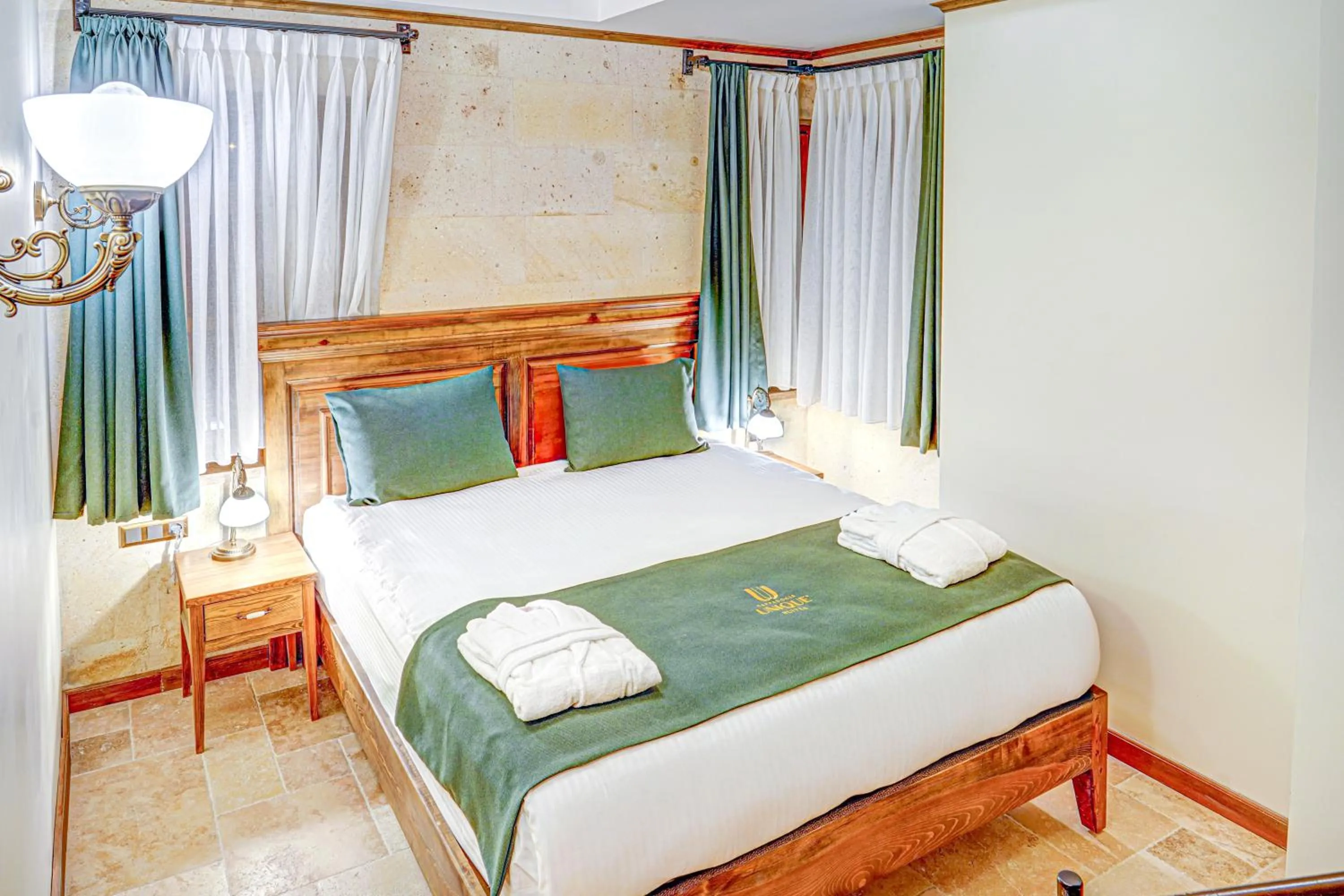 Photo of the whole room, Bed in Unique Cappadocia Palace