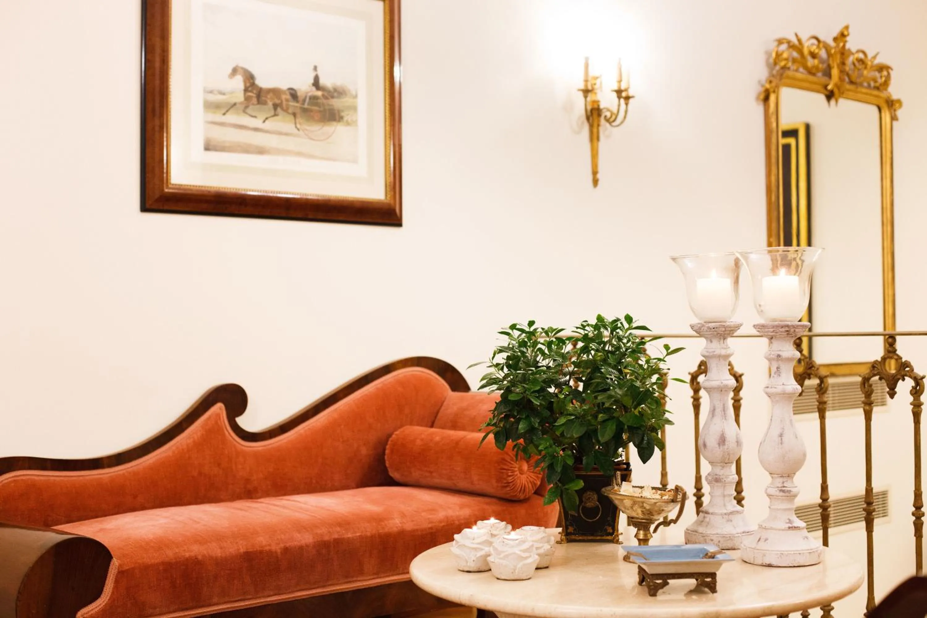 Decorative detail in Palazzo Marziale