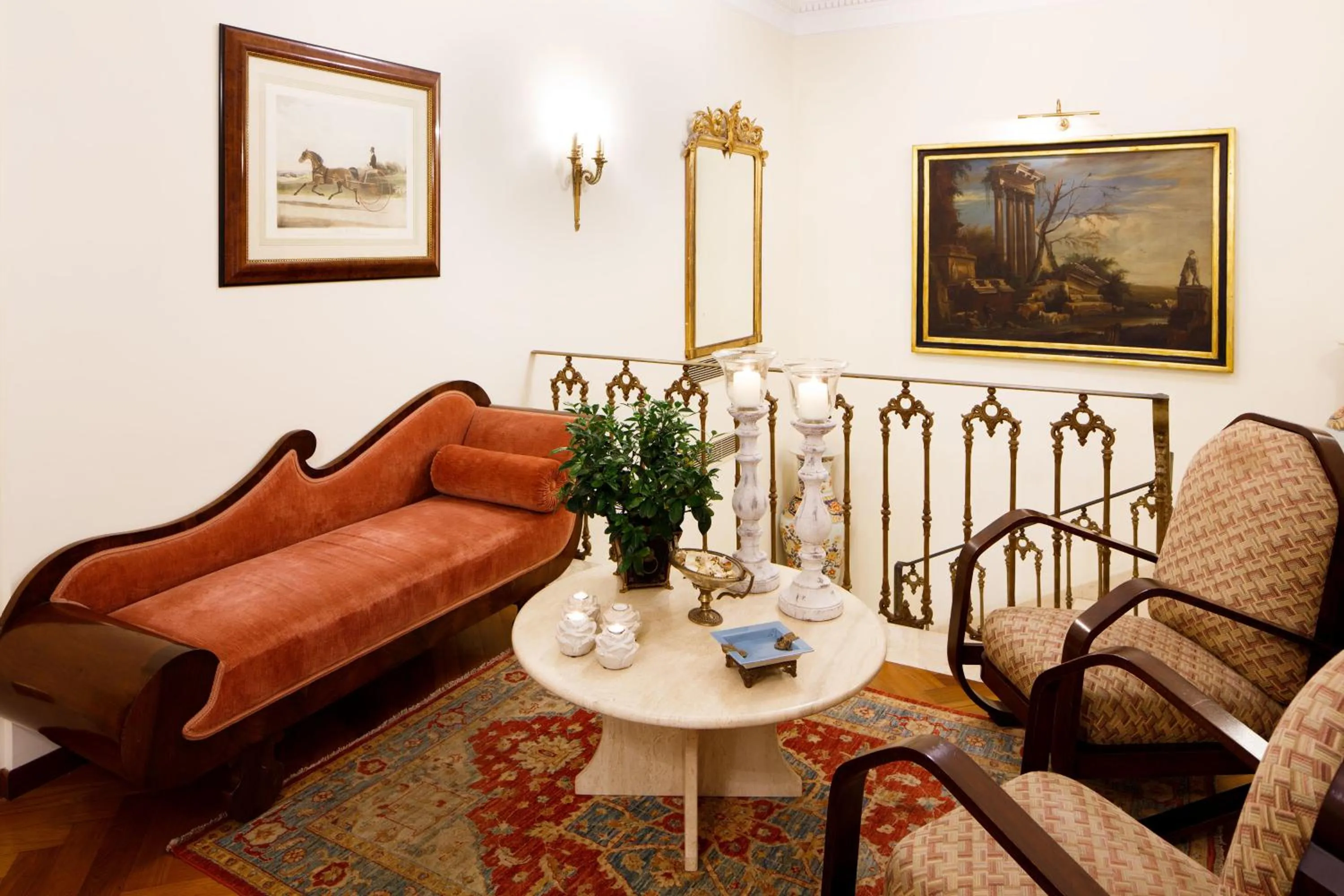 Living room in Palazzo Marziale
