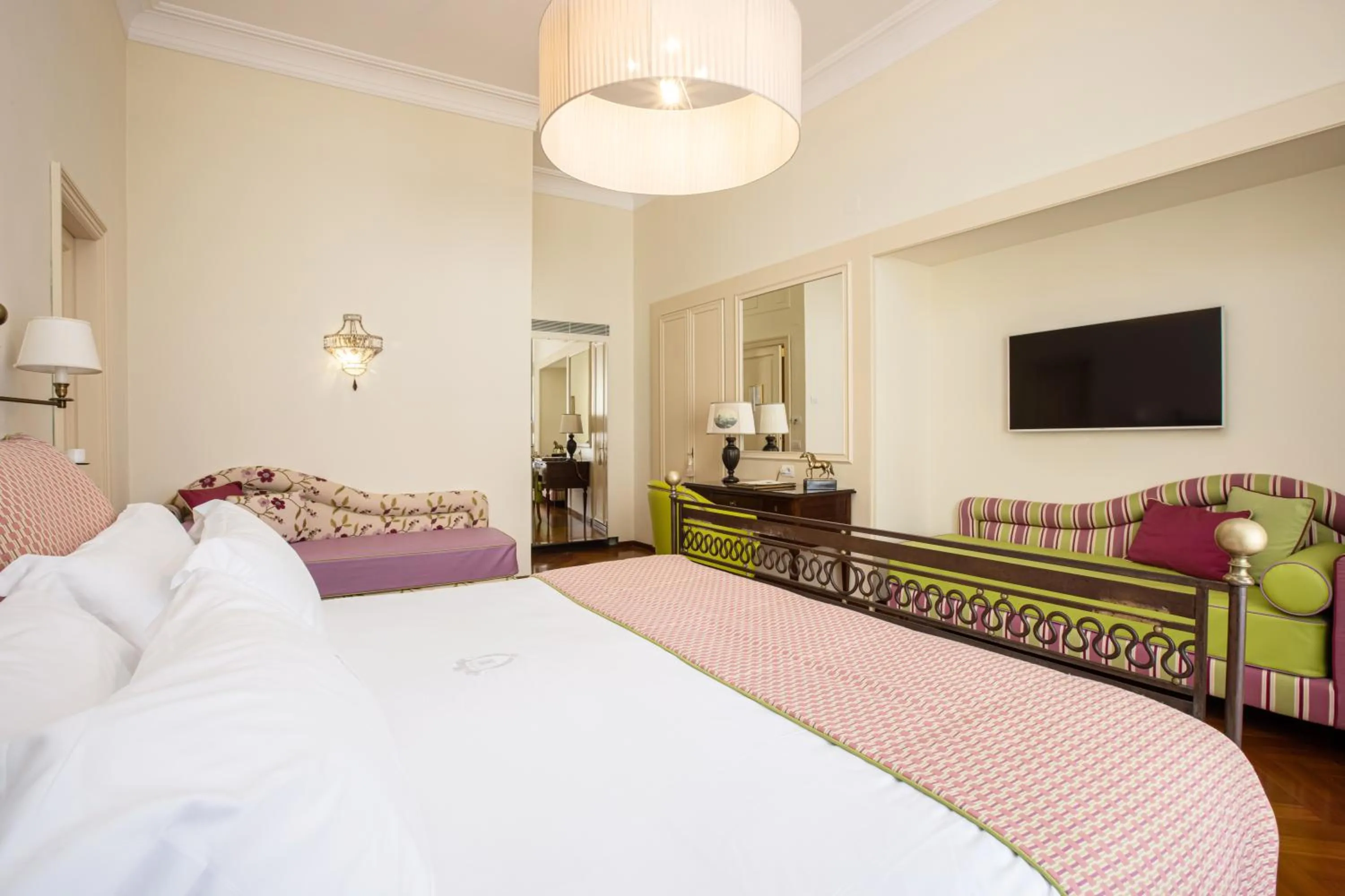 Photo of the whole room, Bed in Palazzo Marziale