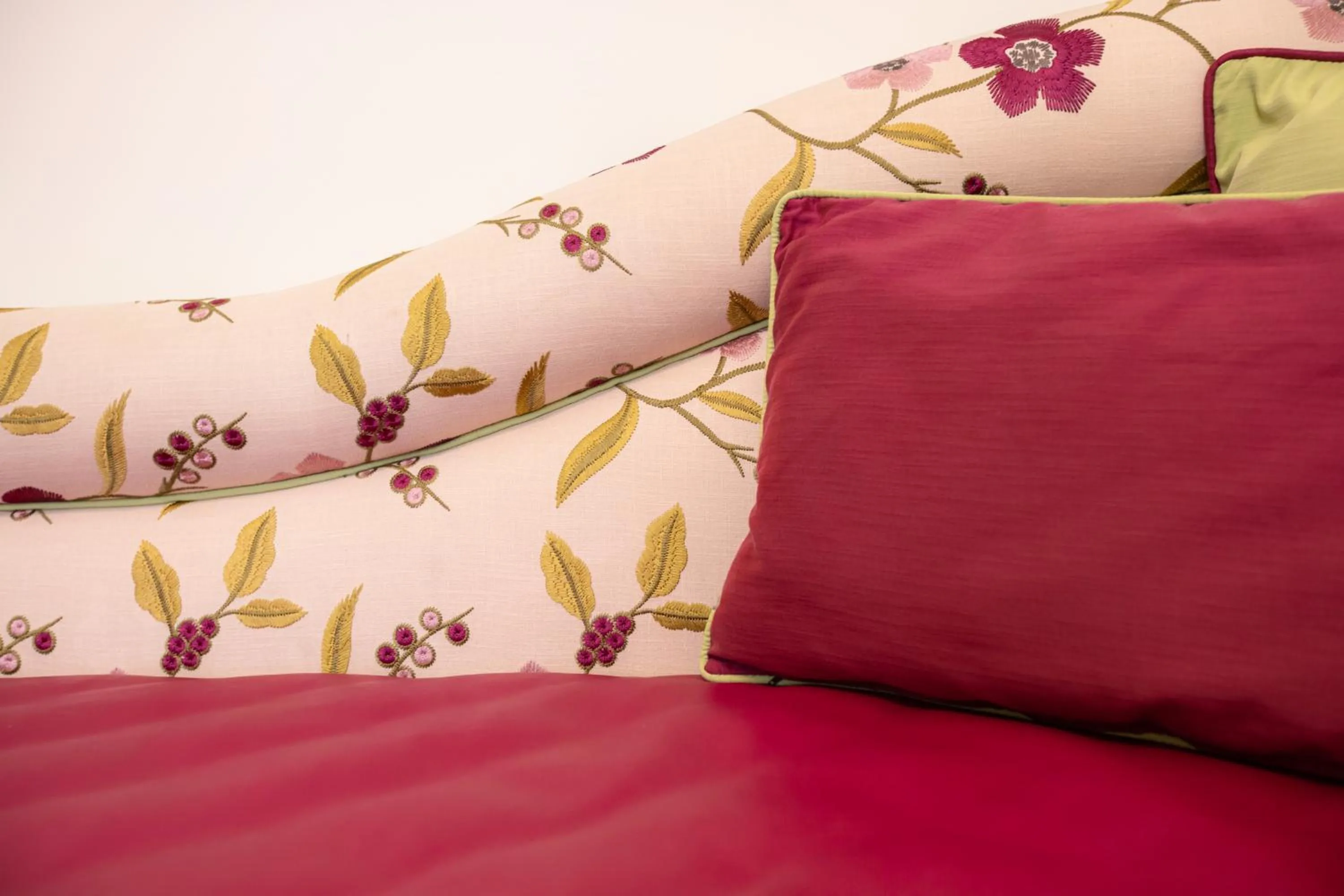 Seating area, Bed in Palazzo Marziale