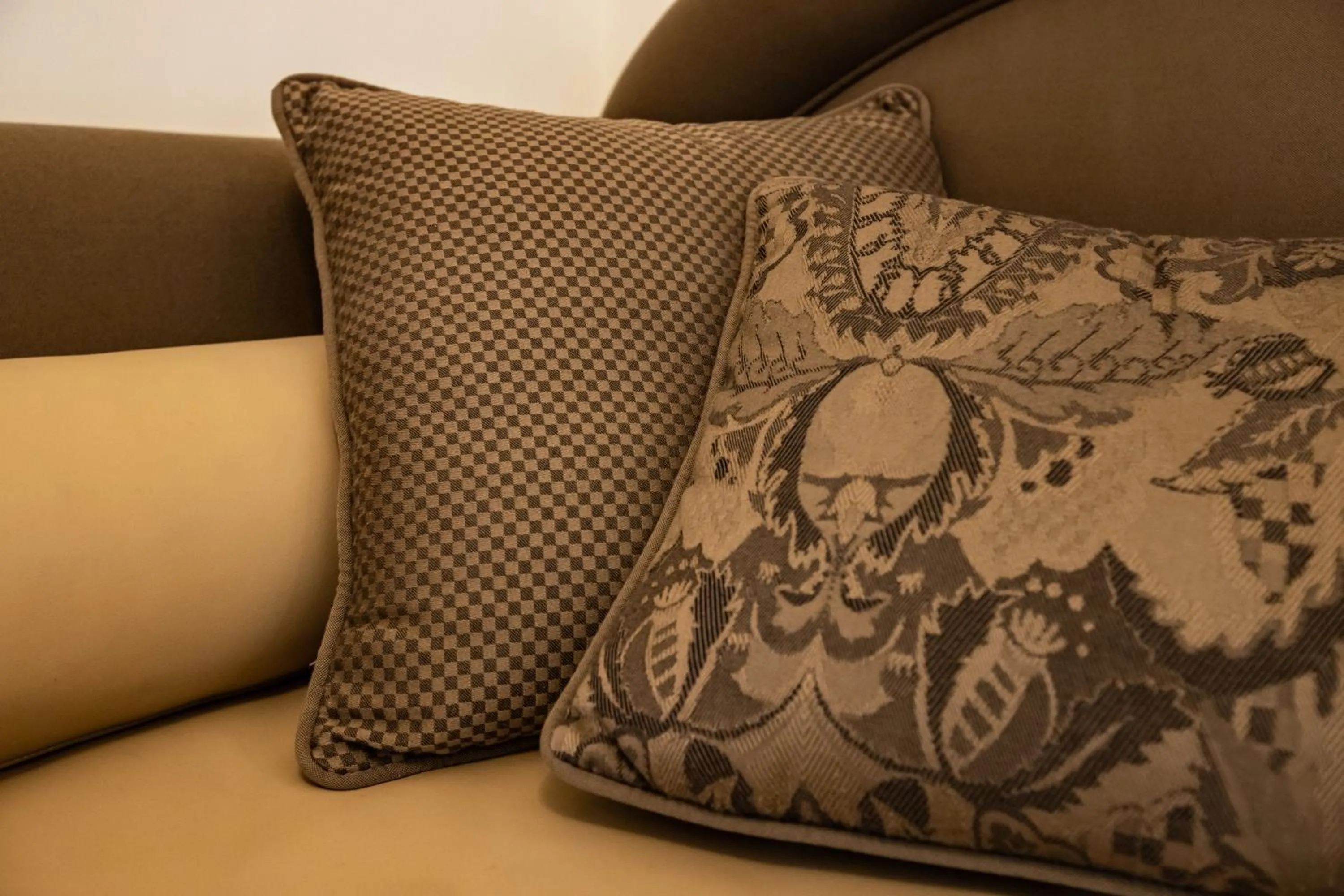 Seating area in Palazzo Marziale