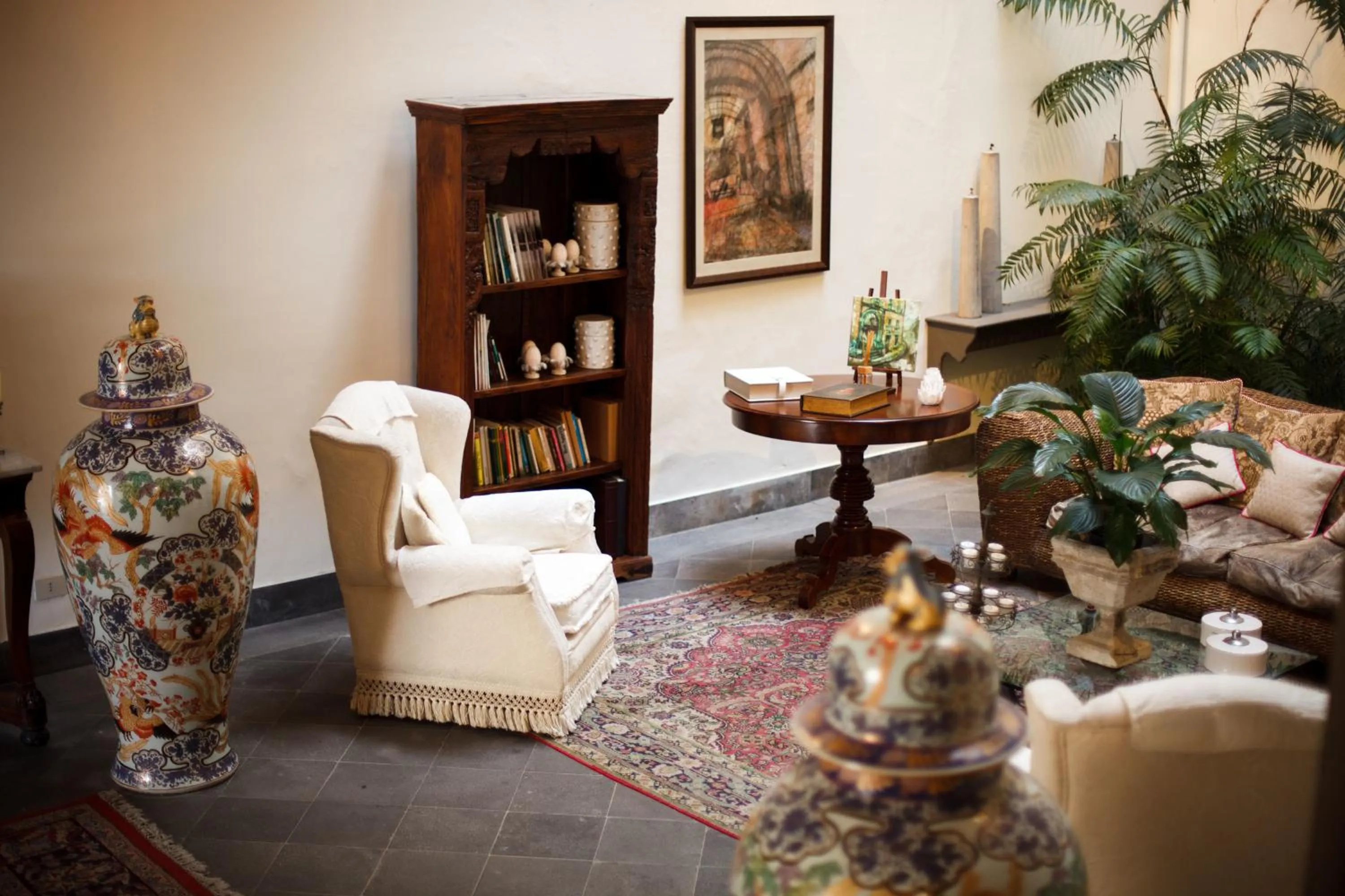 Living room in Palazzo Marziale