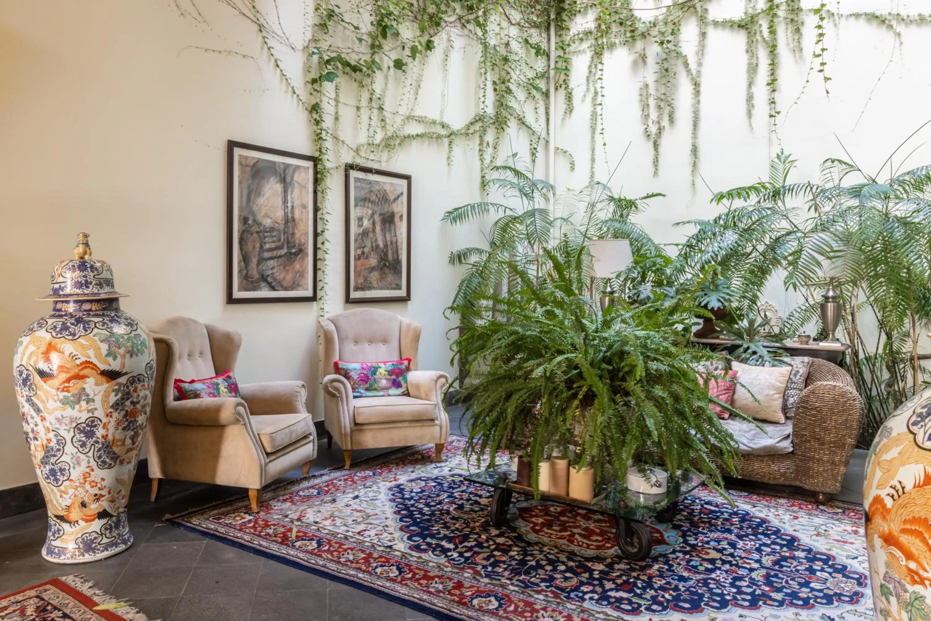 Lobby or reception in Palazzo Marziale