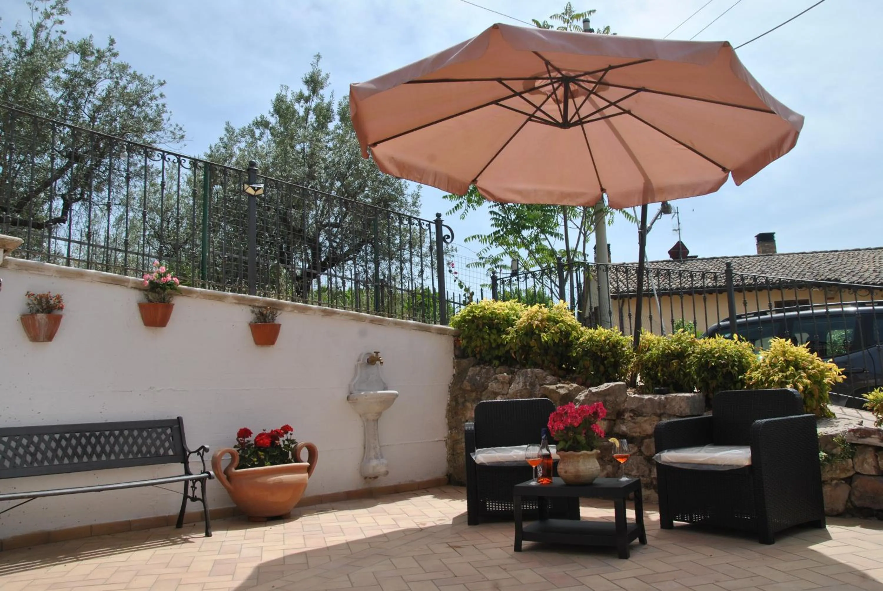 Garden in Appartamenti Elisa