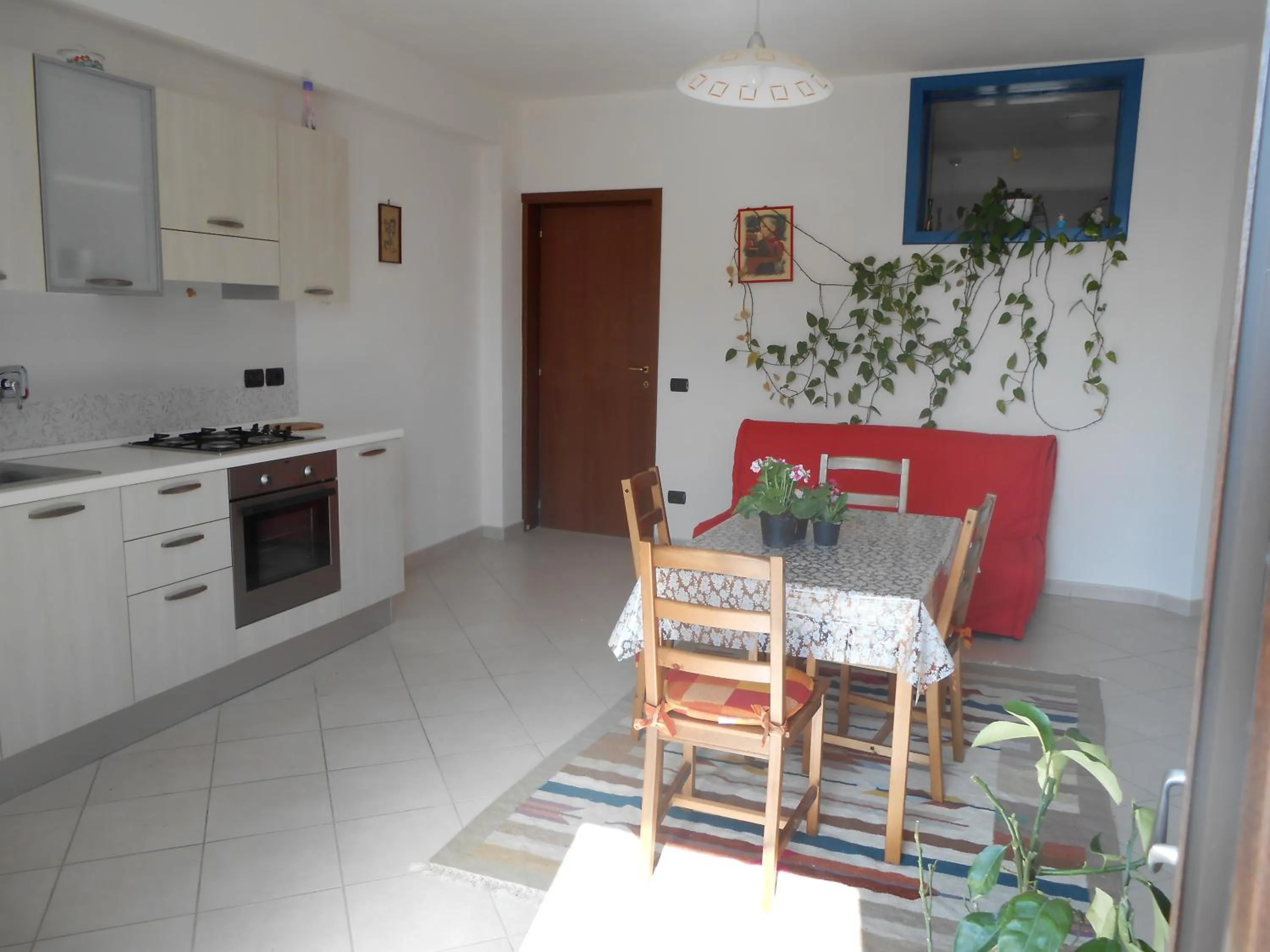 Kitchen or kitchenette in Appartamenti Elisa