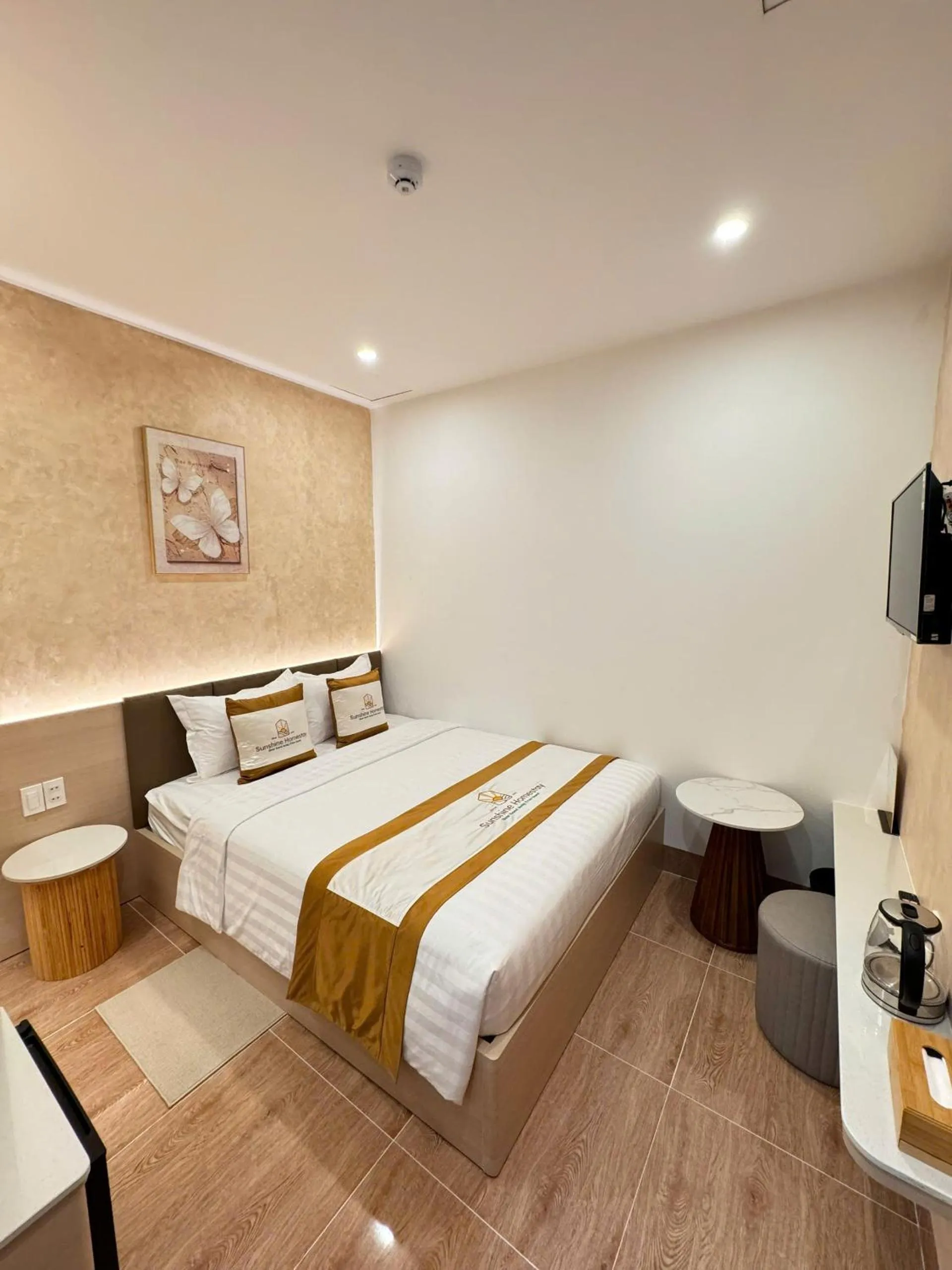 Bed in Sunshine Homestay Bạc Liêu