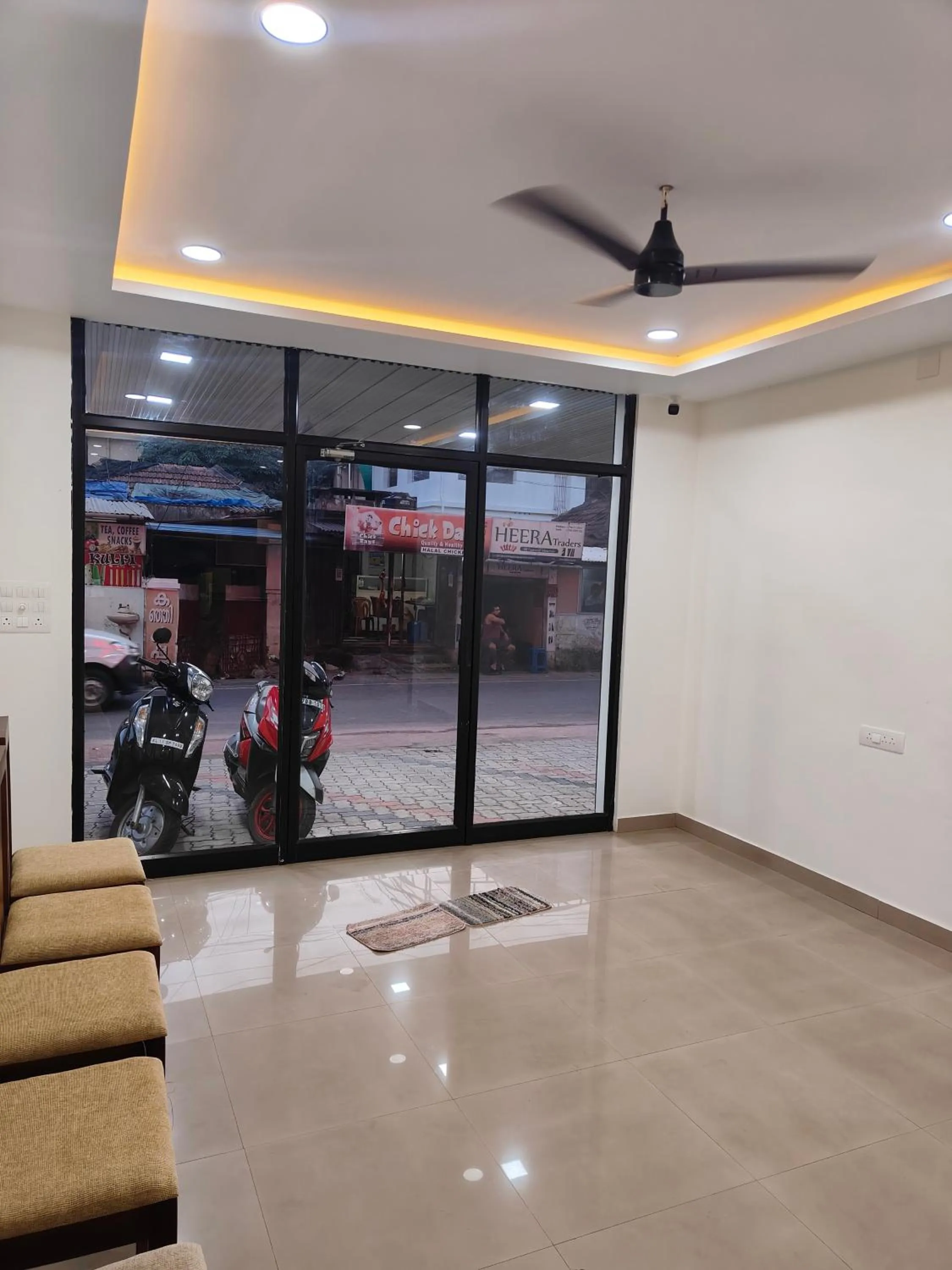 Seating area in Hotel Nova