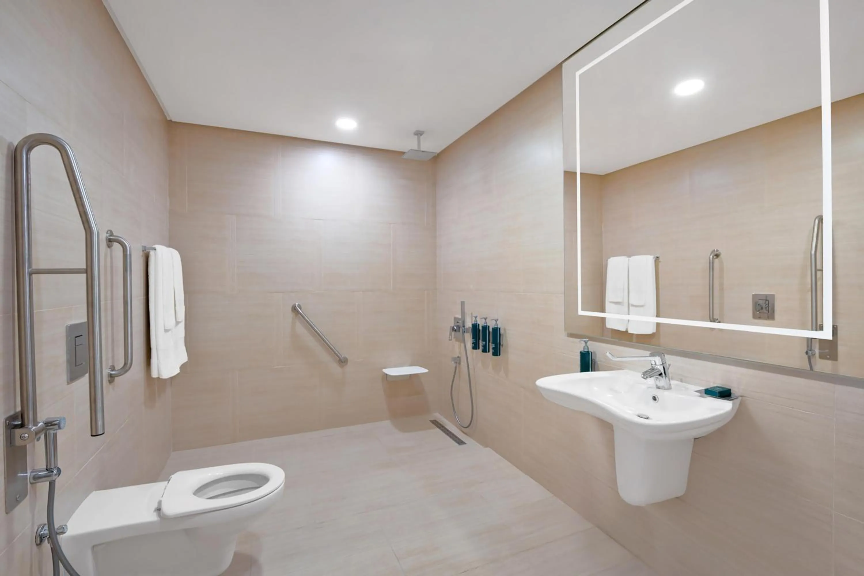 Bathroom in Hilton Bahrain City Centre Hotel & Residences