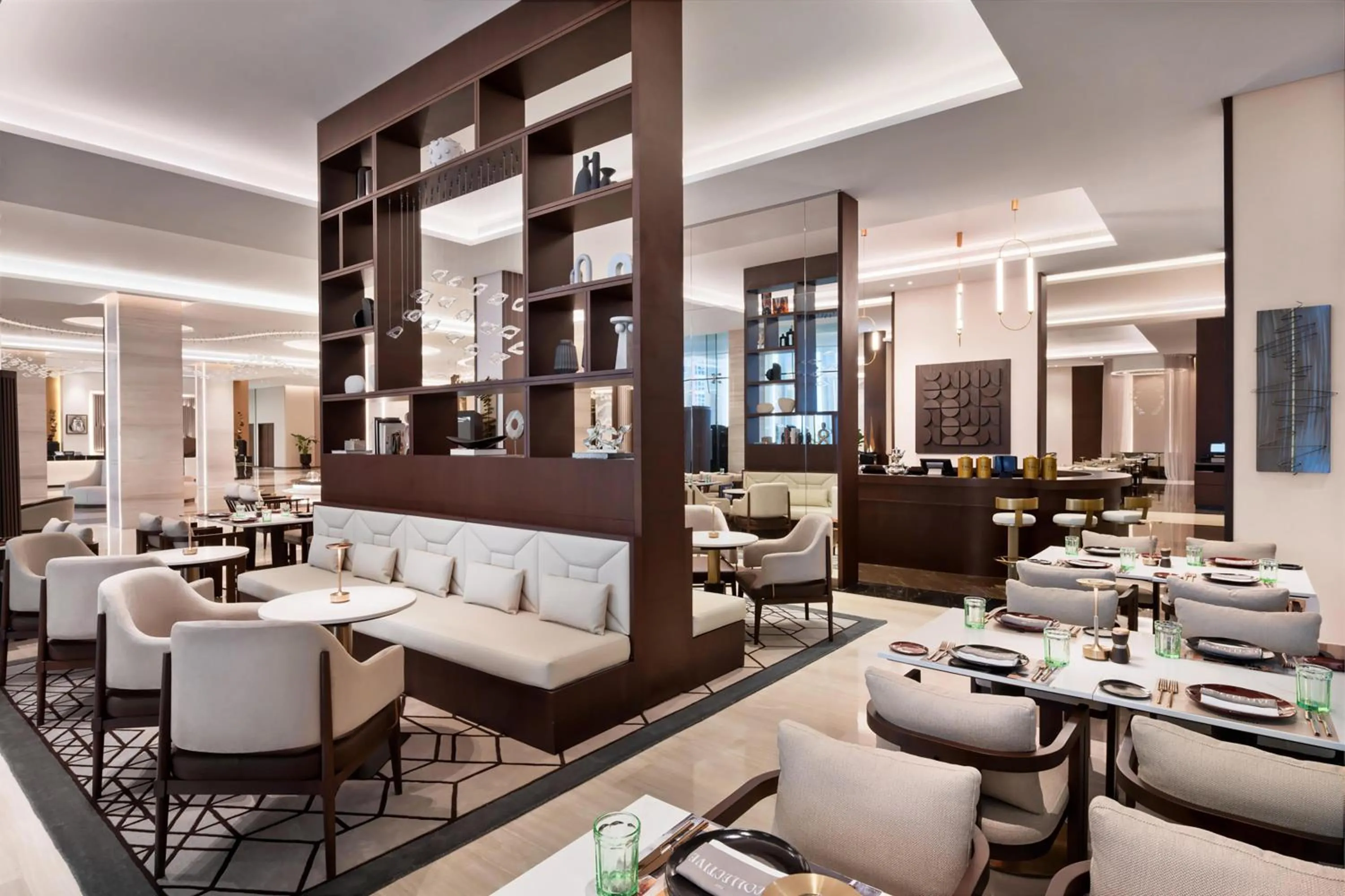 Restaurant/places to eat in Hilton Bahrain City Centre Hotel & Residences