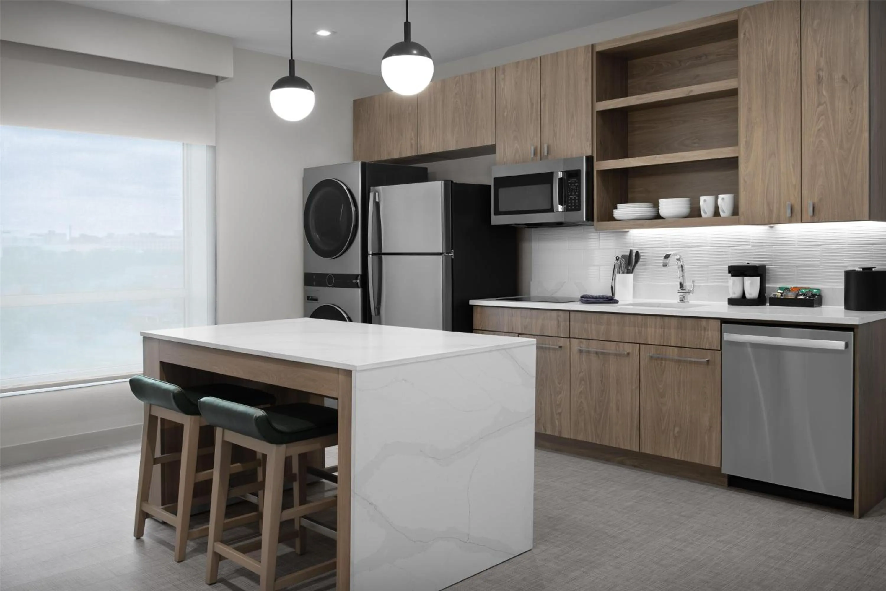 Kitchen or kitchenette in Homewood Suites By Hilton Columbia Downtown