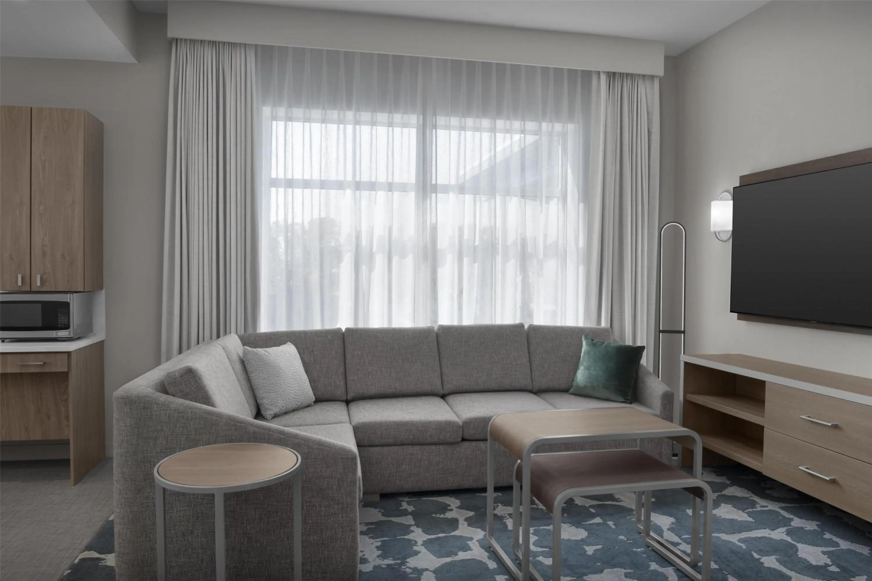 Living room in Homewood Suites By Hilton Columbia Downtown