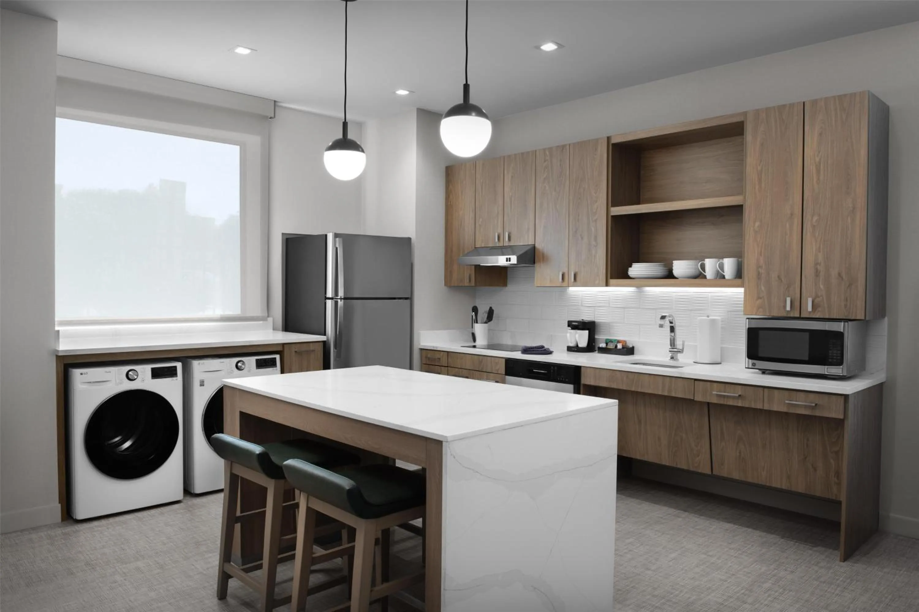 Kitchen or kitchenette in Homewood Suites By Hilton Columbia Downtown