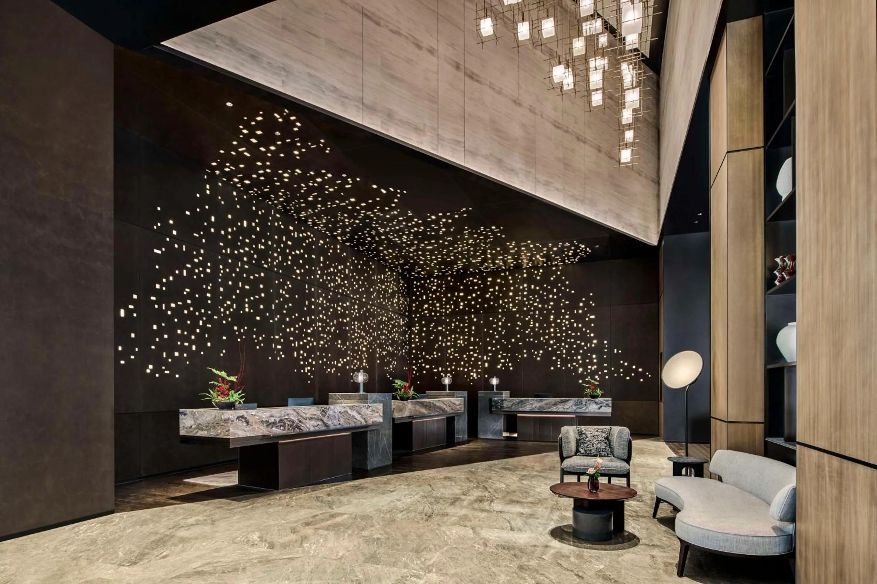 Lobby or reception in Hilton Shanghai Zhangjiang Science City