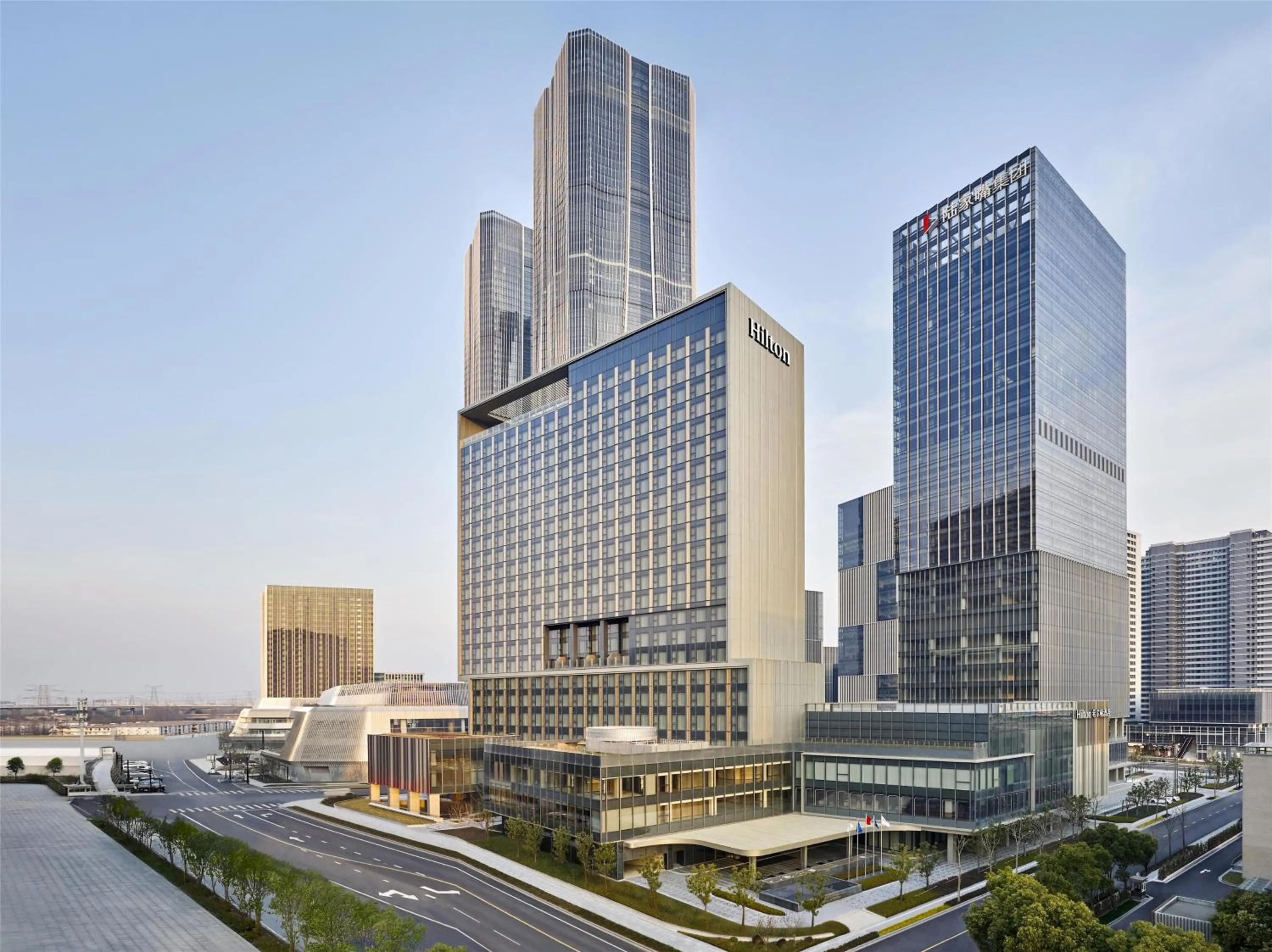 Property building in Hilton Shanghai Zhangjiang Science City