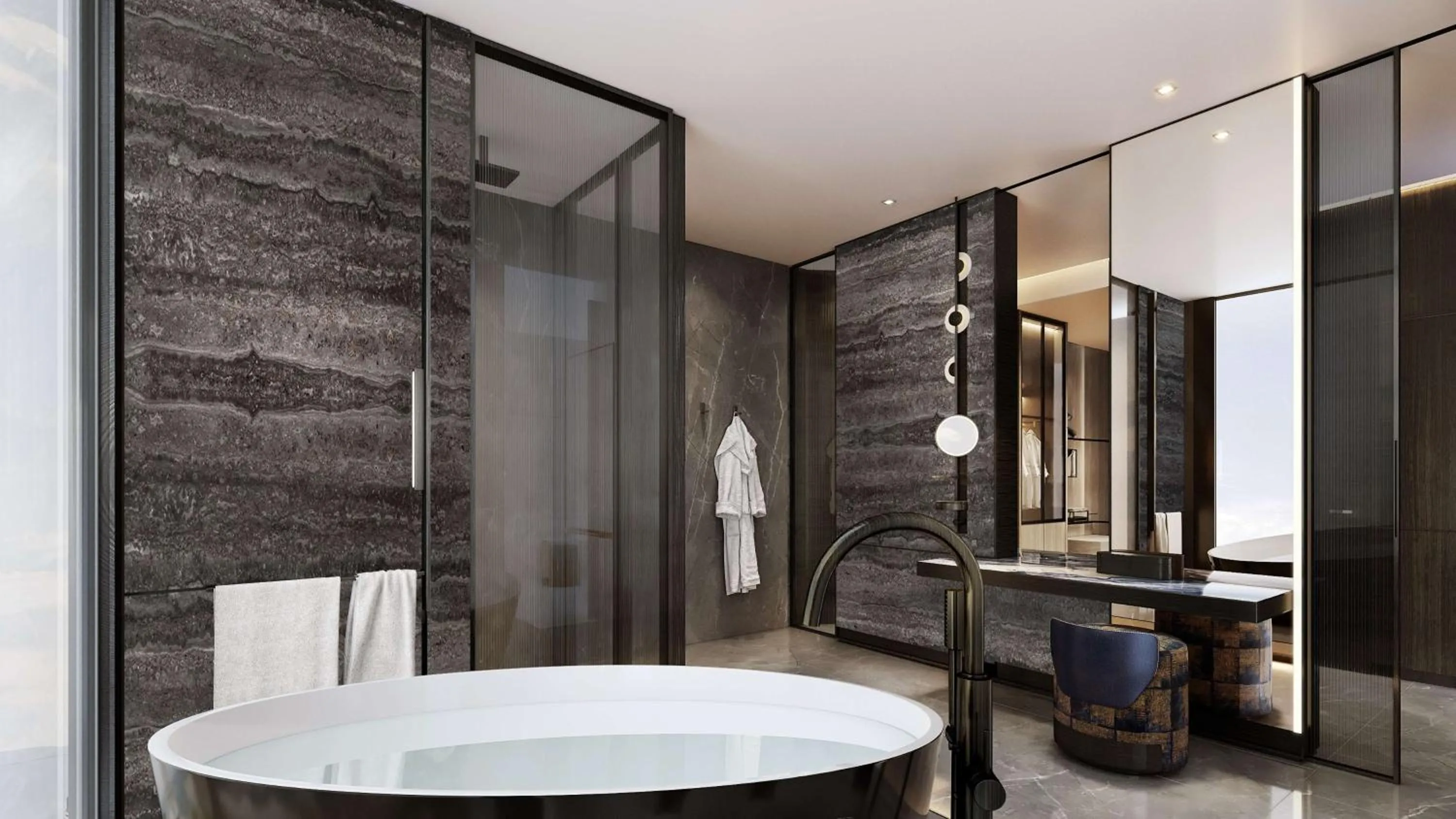 Bathroom in Hilton Shanghai Zhangjiang Science City