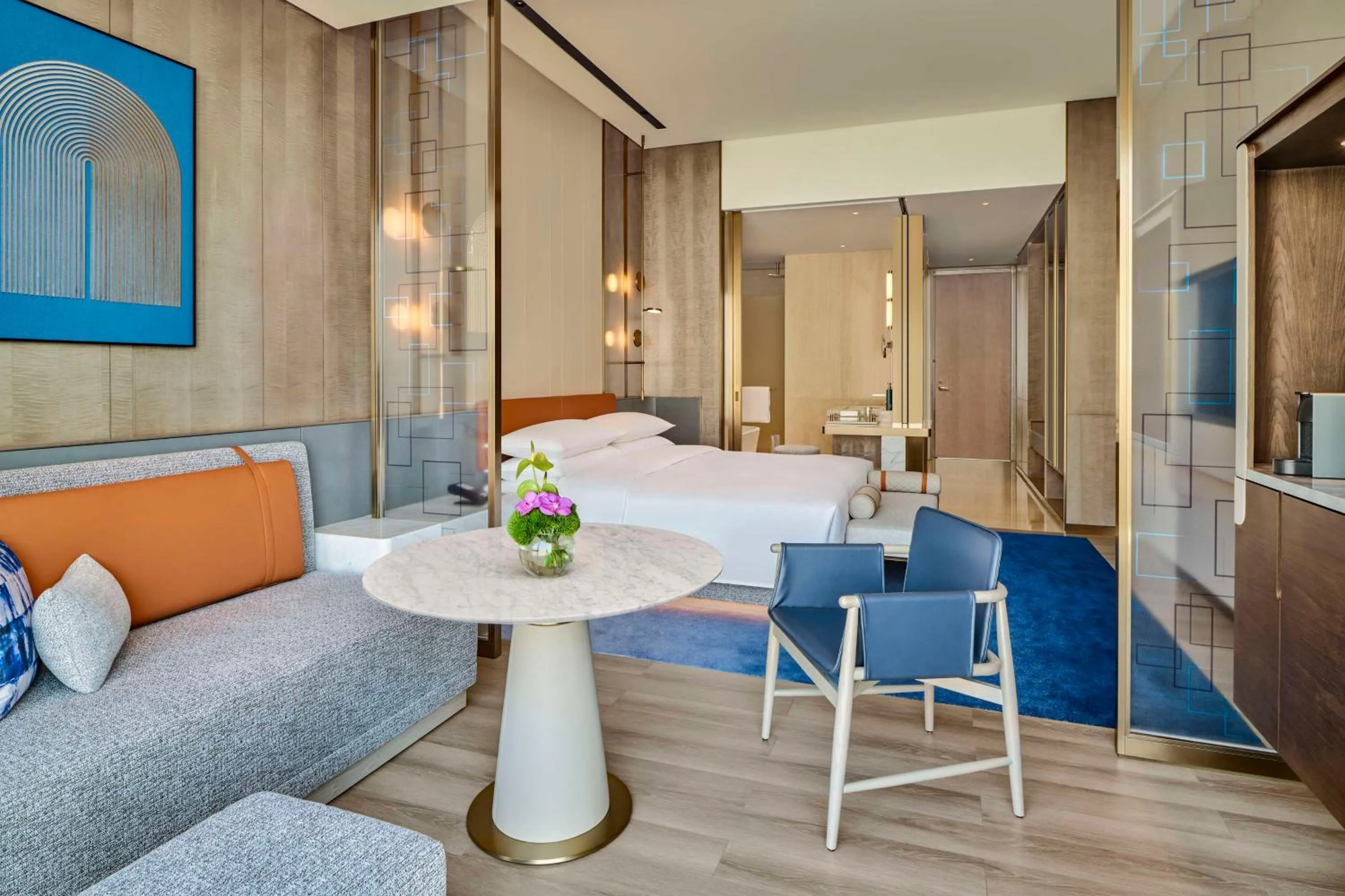 Photo of the whole room in Hilton Shanghai Zhangjiang Science City