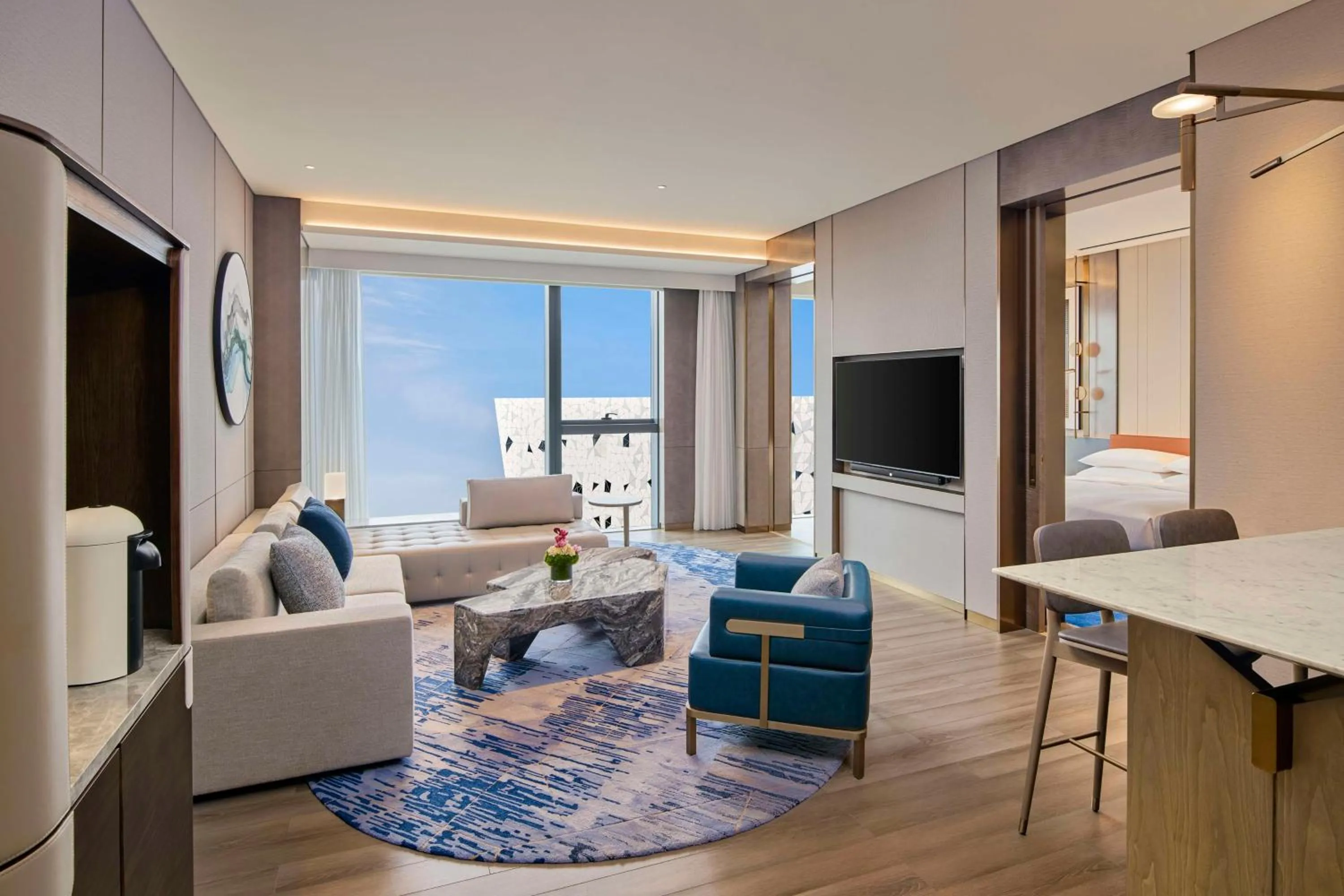 Photo of the whole room in Hilton Shanghai Zhangjiang Science City