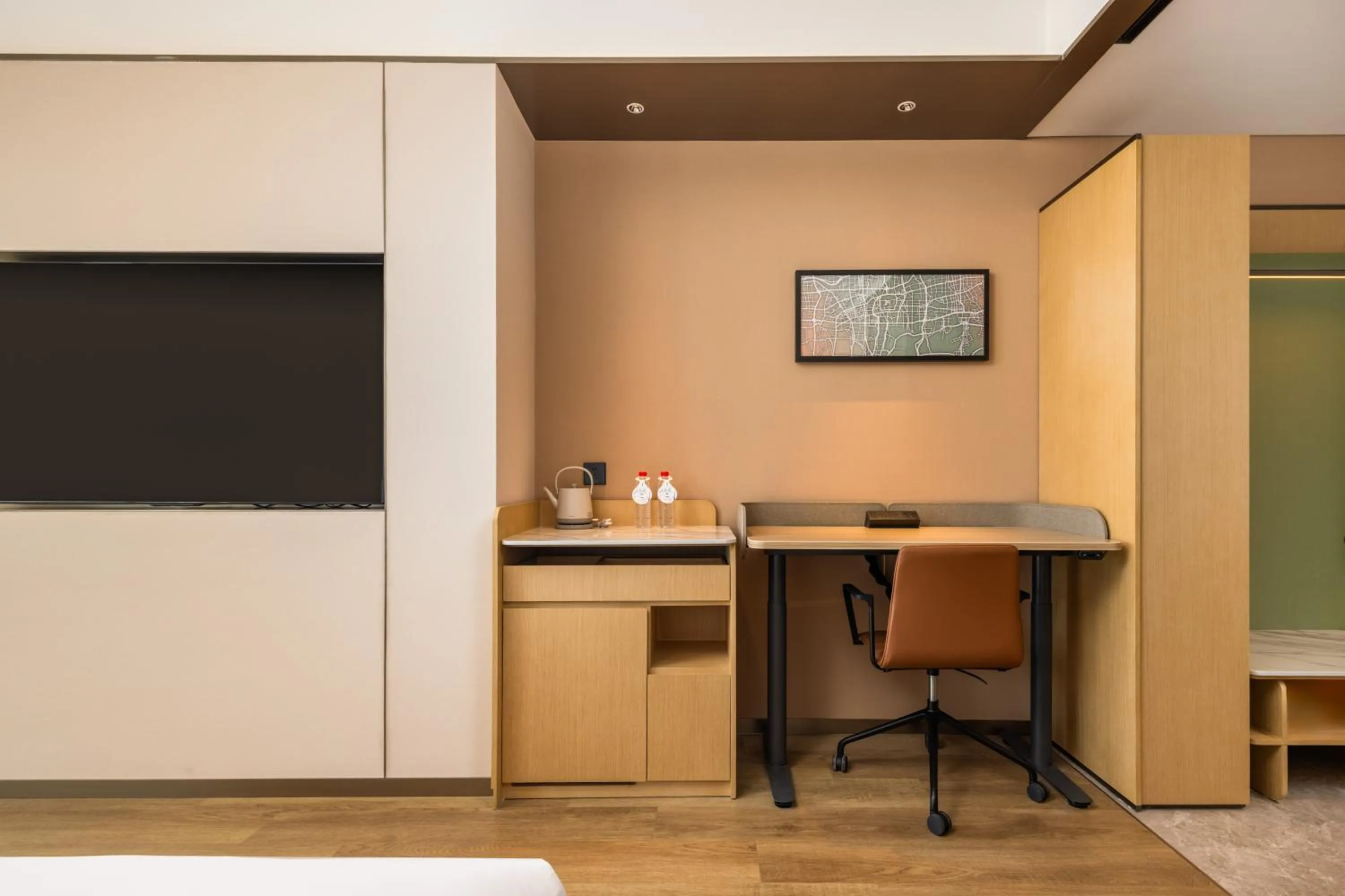 Seating area in Hilton Garden Inn Olympic Sports Center Jinan