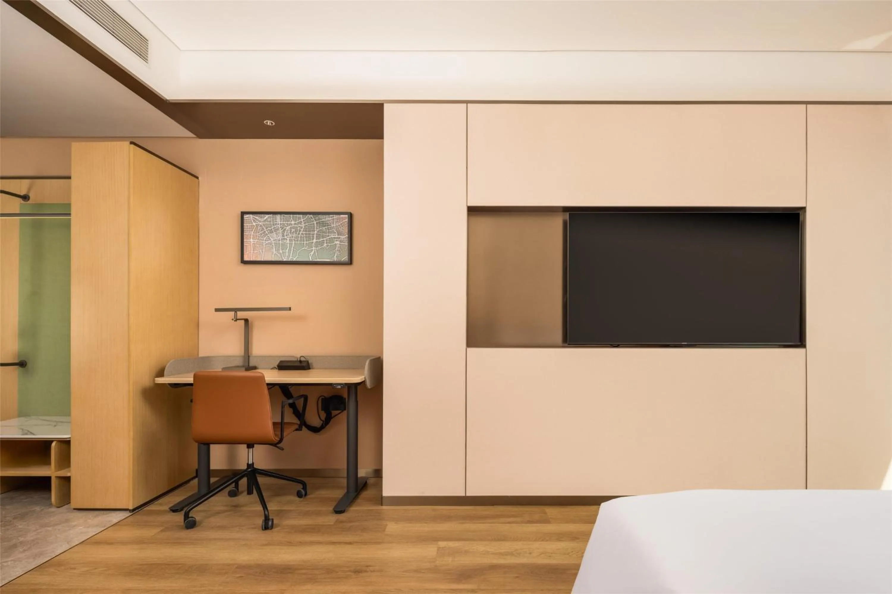 Bedroom, Bed in Hilton Garden Inn Olympic Sports Center Jinan