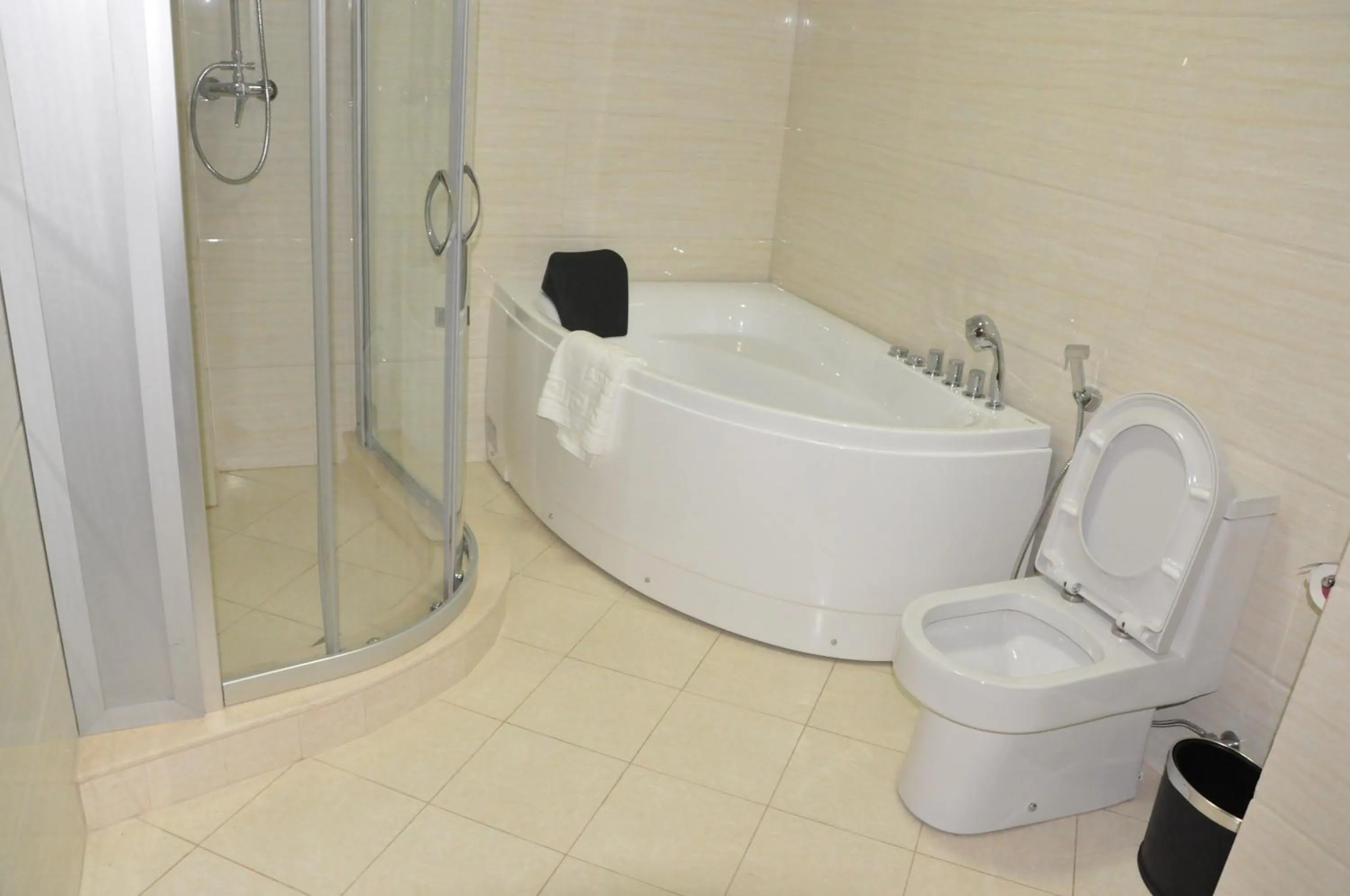 Bathroom in Addissinia Hotel