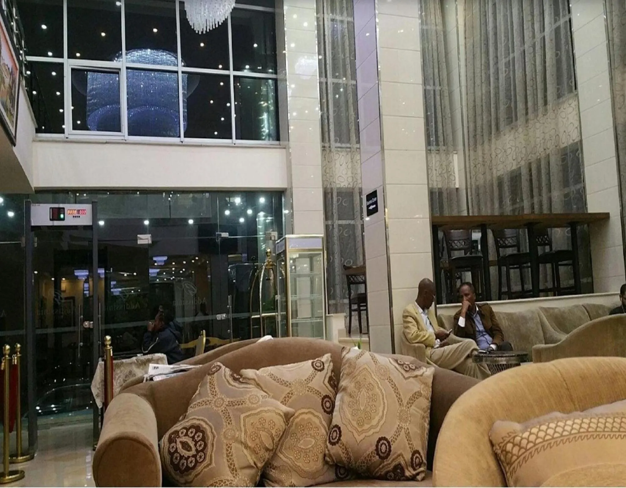 Guests in Addissinia Hotel