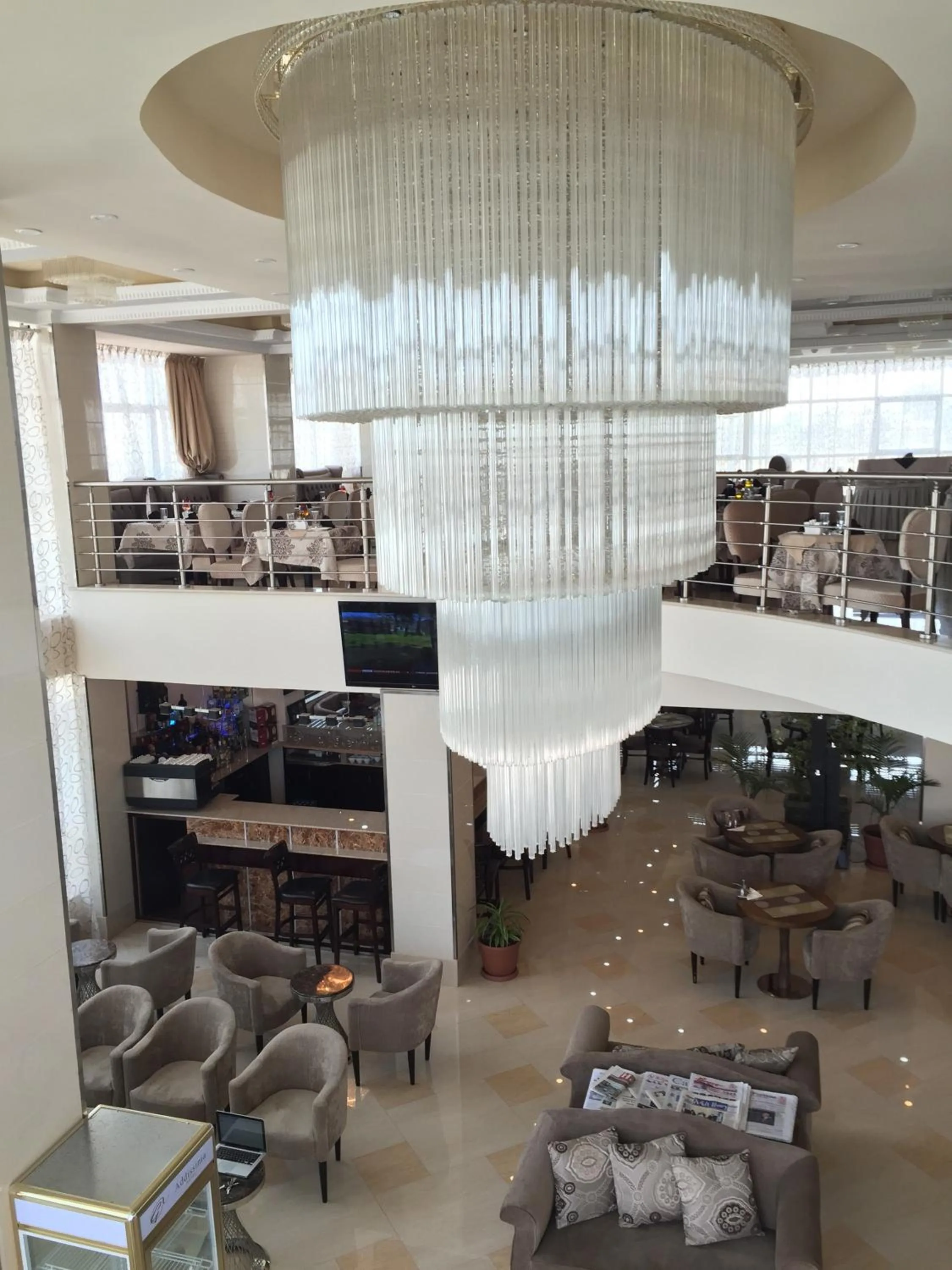 Lobby or reception in Addissinia Hotel