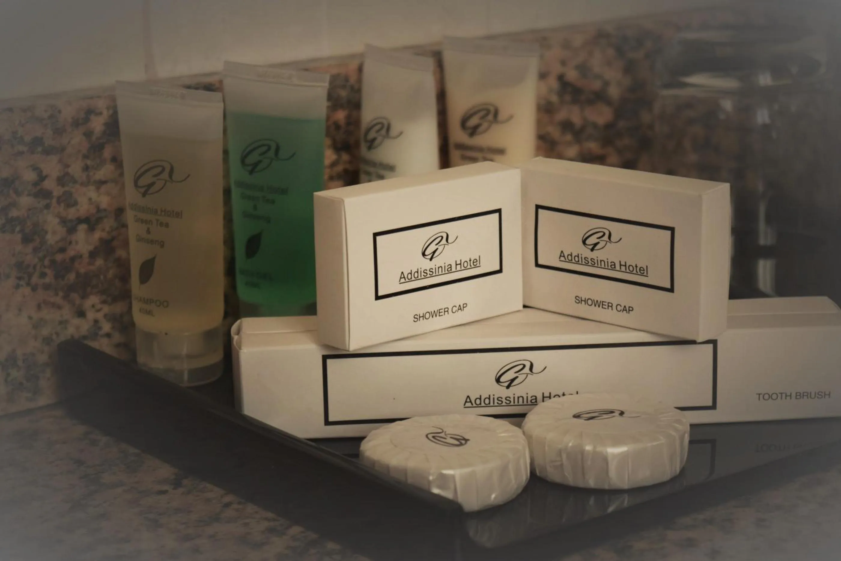 Shower in Addissinia Hotel