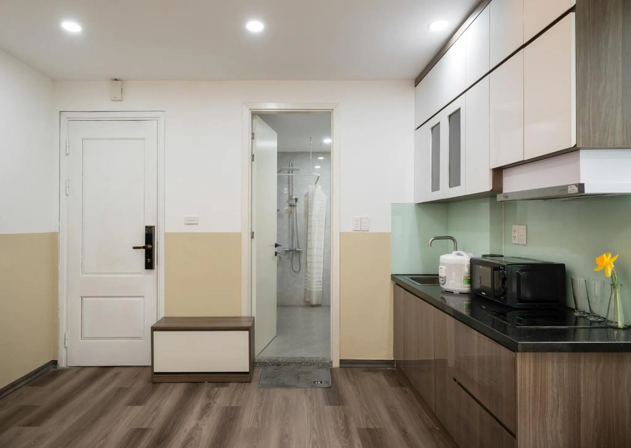 Kitchen or kitchenette in Luxe Paradise Residence 76 To Ngoc Van