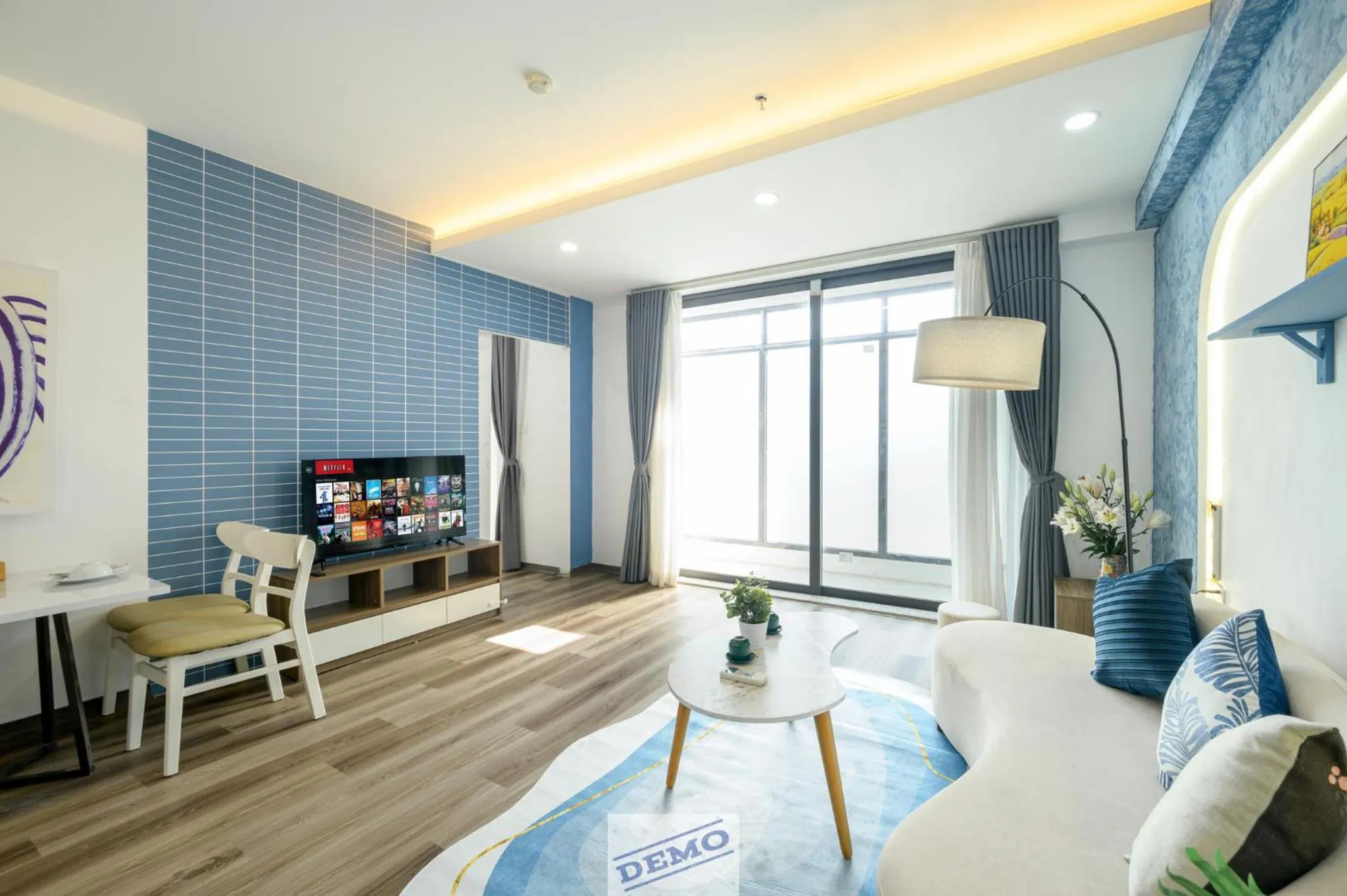 Bed in Luxe Paradise Residence 76 To Ngoc Van