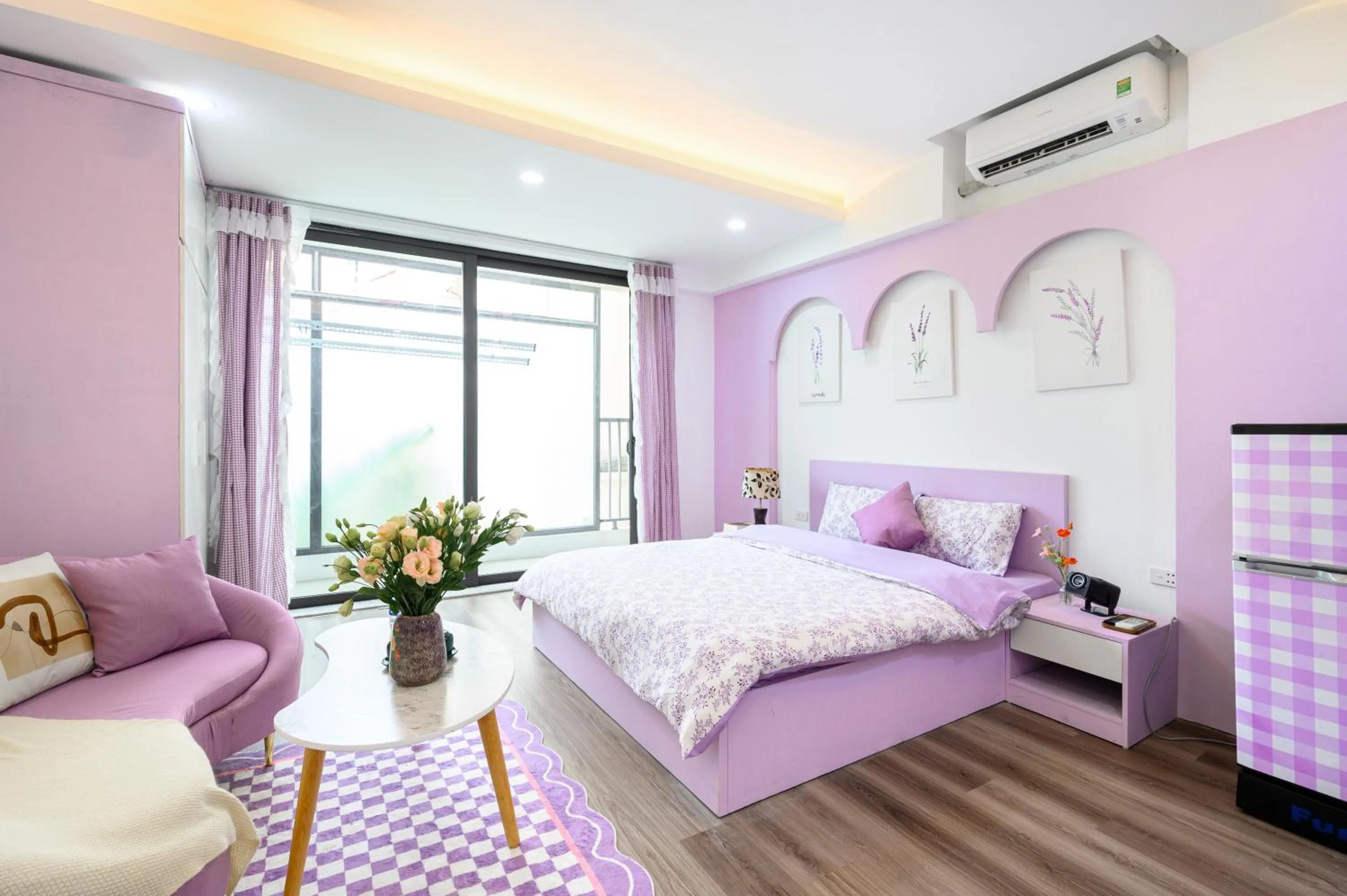 Bed in Luxe Paradise Residence 76 To Ngoc Van