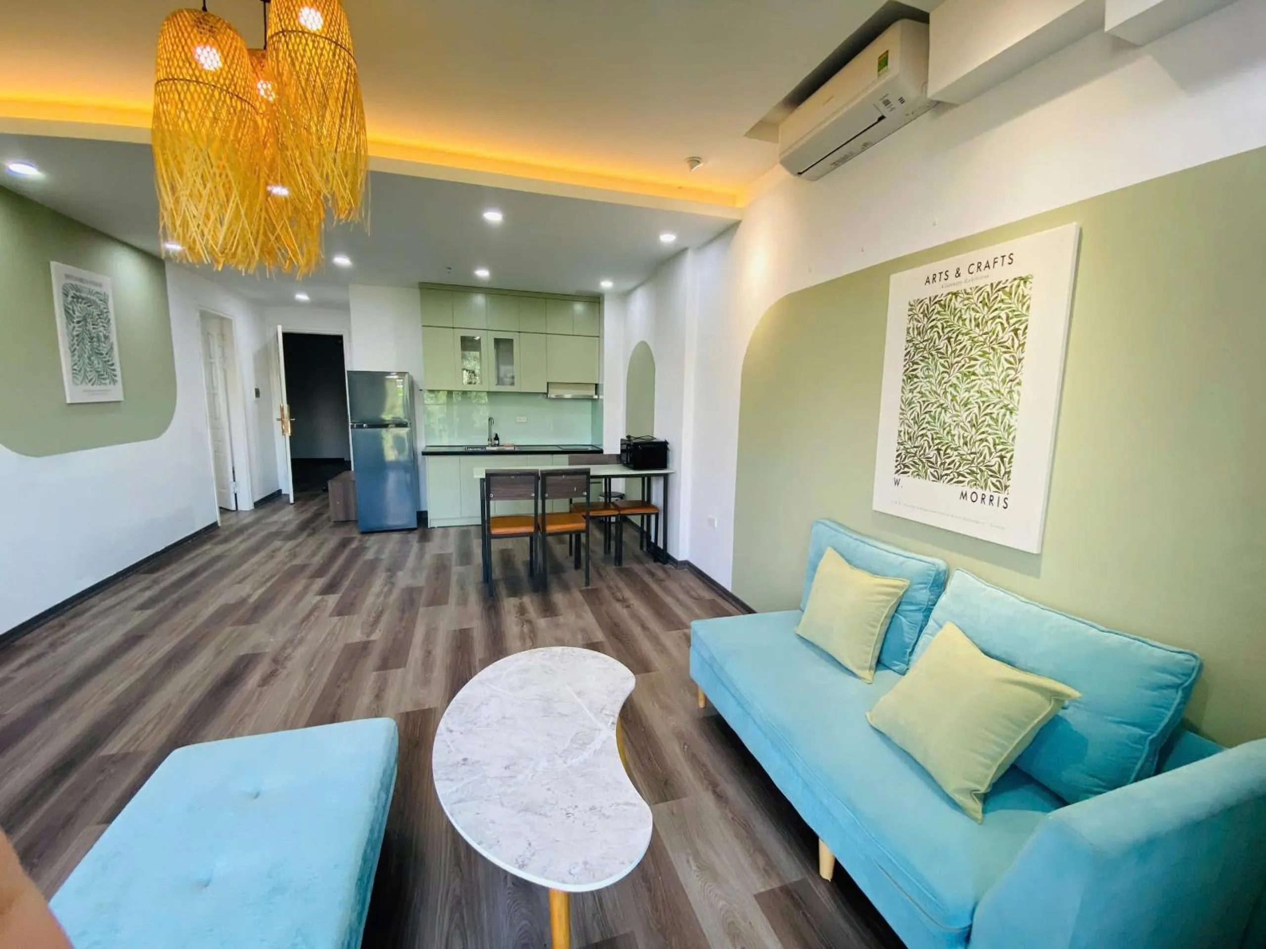 Living room in Luxe Paradise Residence 76 To Ngoc Van