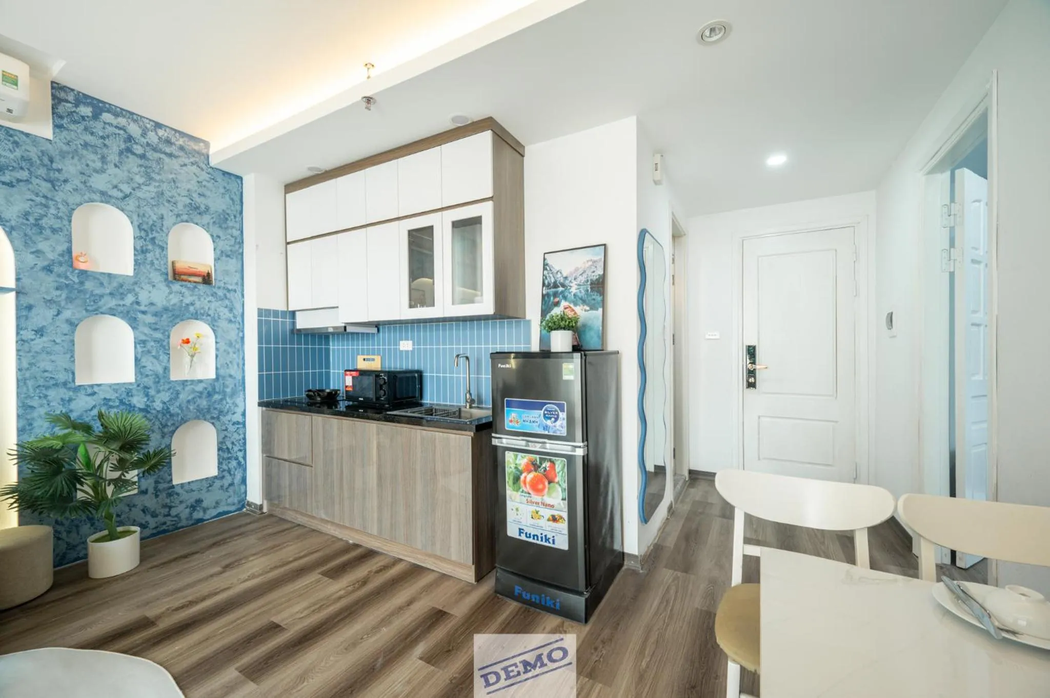 Kitchen or kitchenette in Luxe Paradise Residence 76 To Ngoc Van