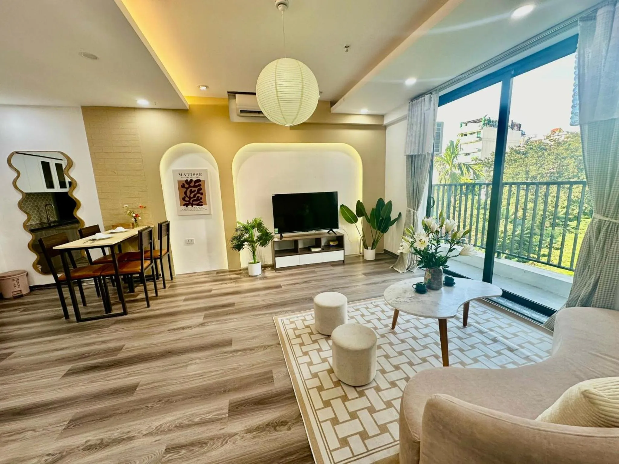 Balcony/Terrace in Luxe Paradise Residence 76 To Ngoc Van