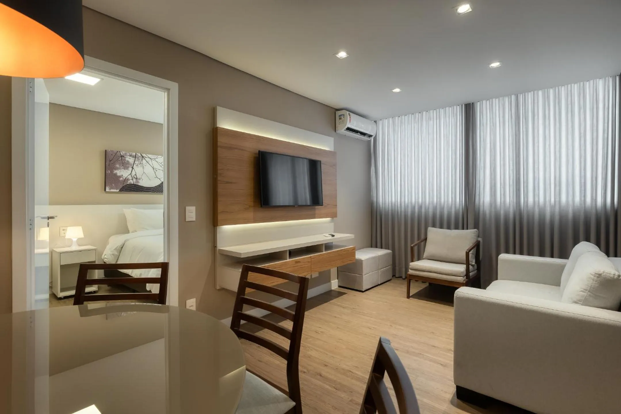 Living room, Bed in Palazzo Torquetti