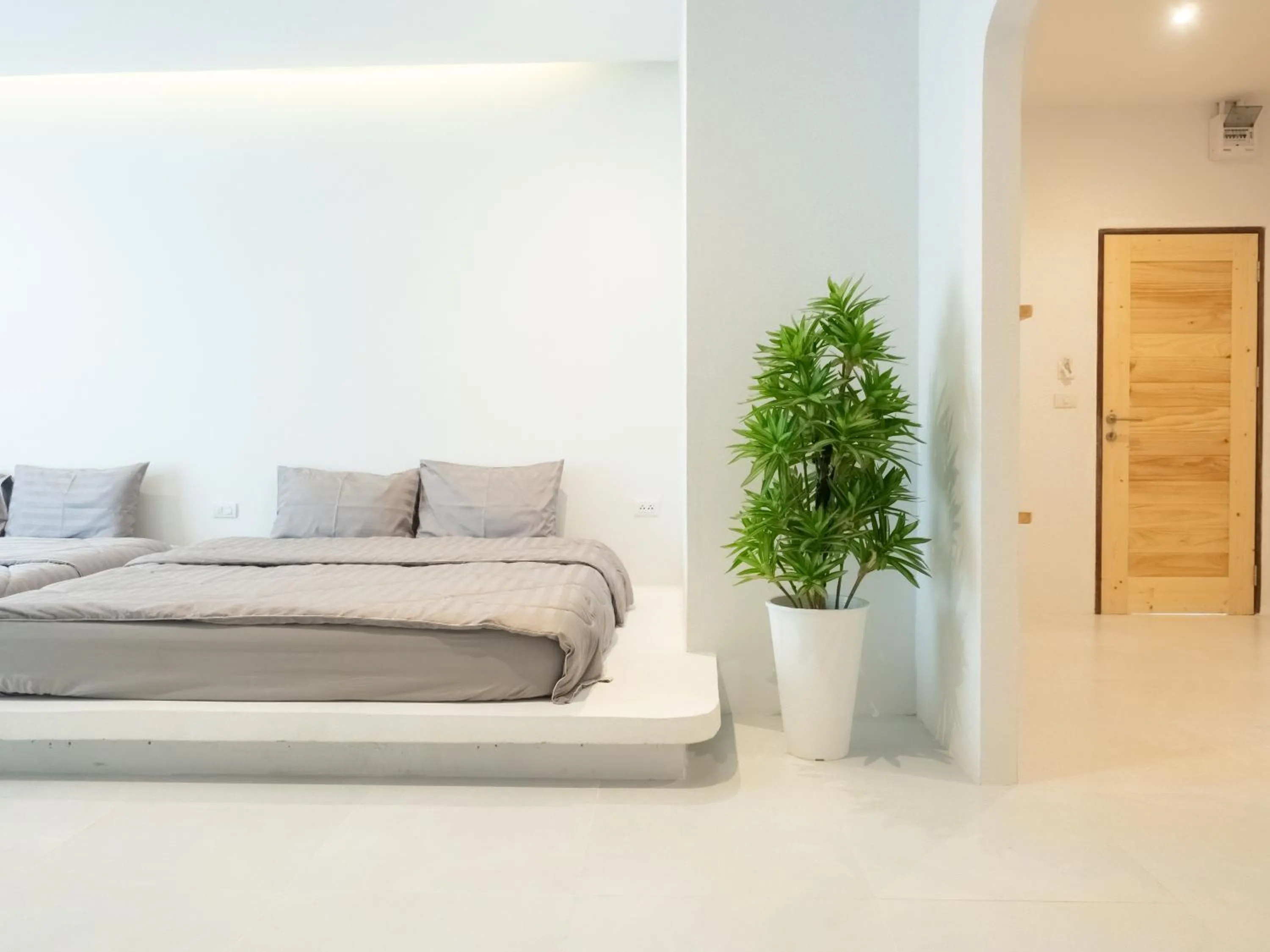 Bed in Fan Sea Resort Kohlarn