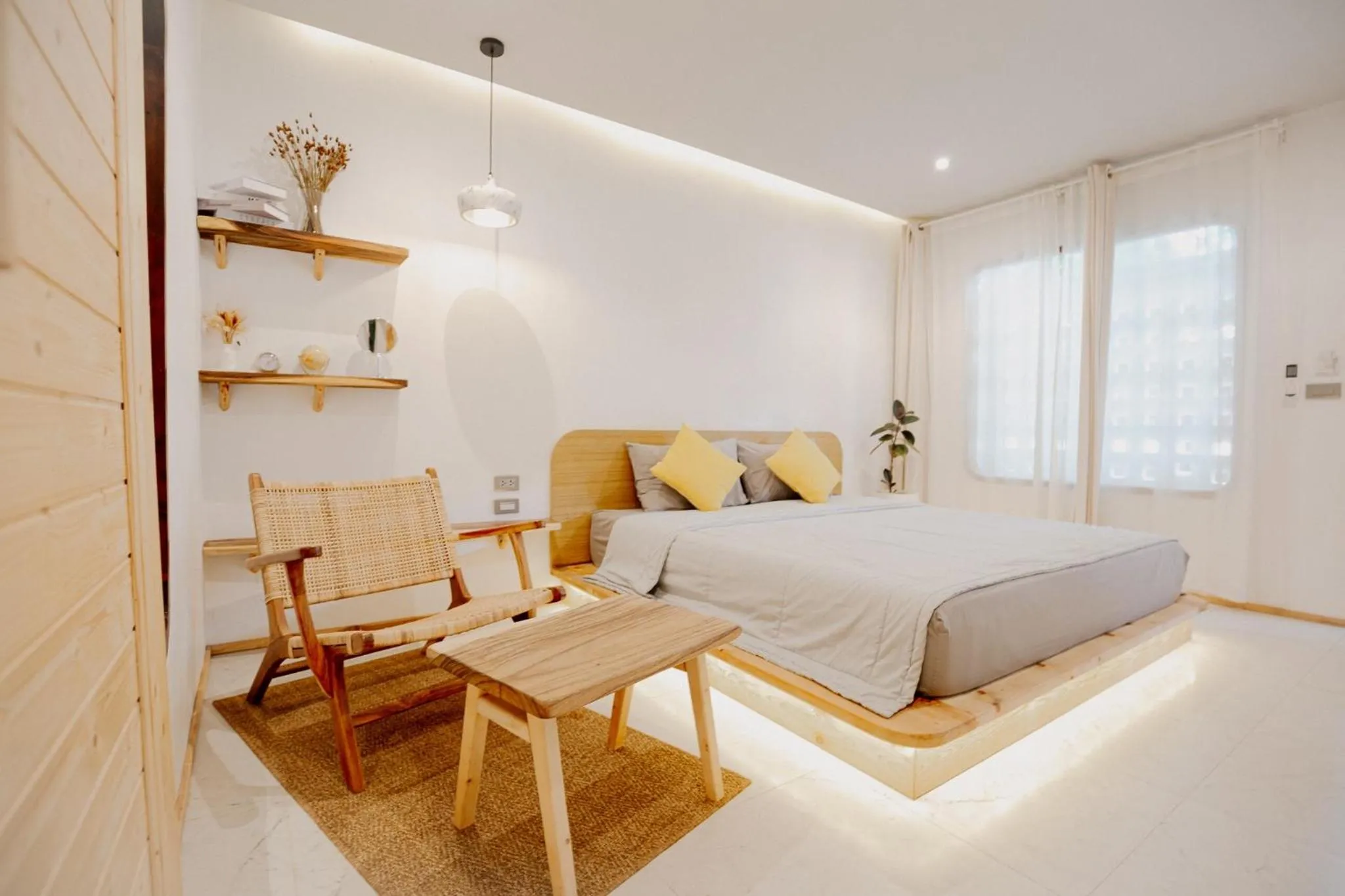 Bedroom, Bed in Fan Sea Resort Kohlarn