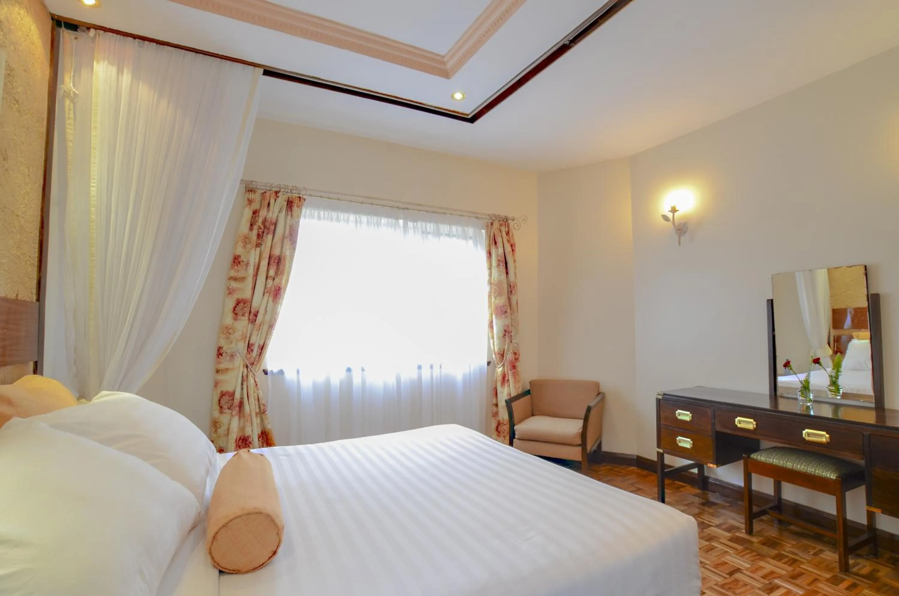 Bedroom in Mimosa Court Apartments