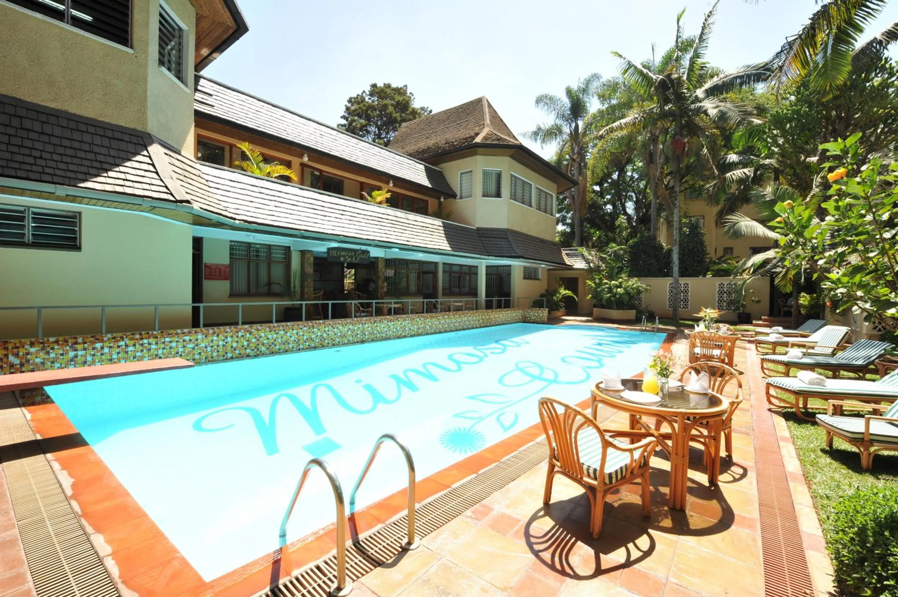 Property building in Mimosa Court Apartments