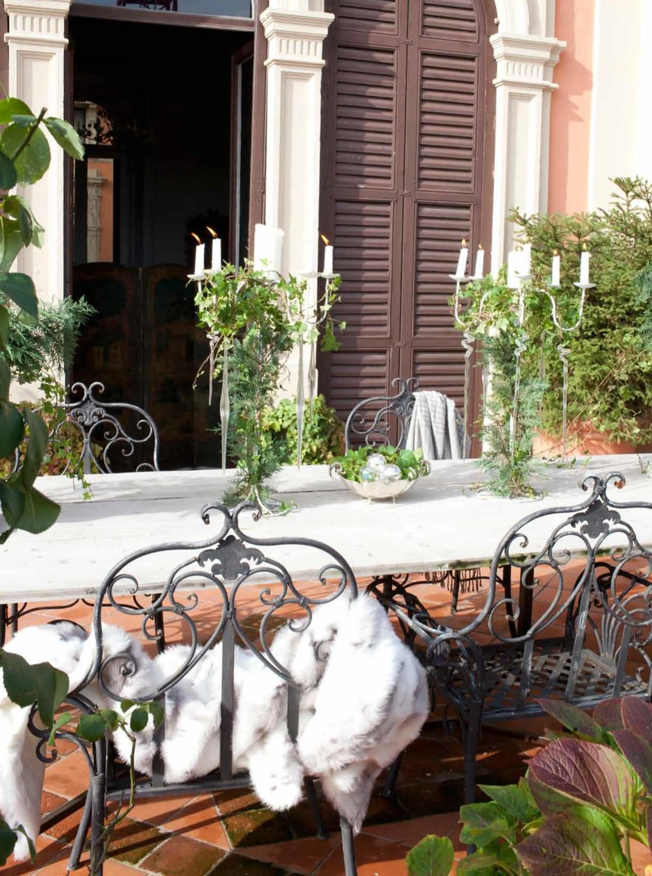 Patio in Arnaboldi Palace