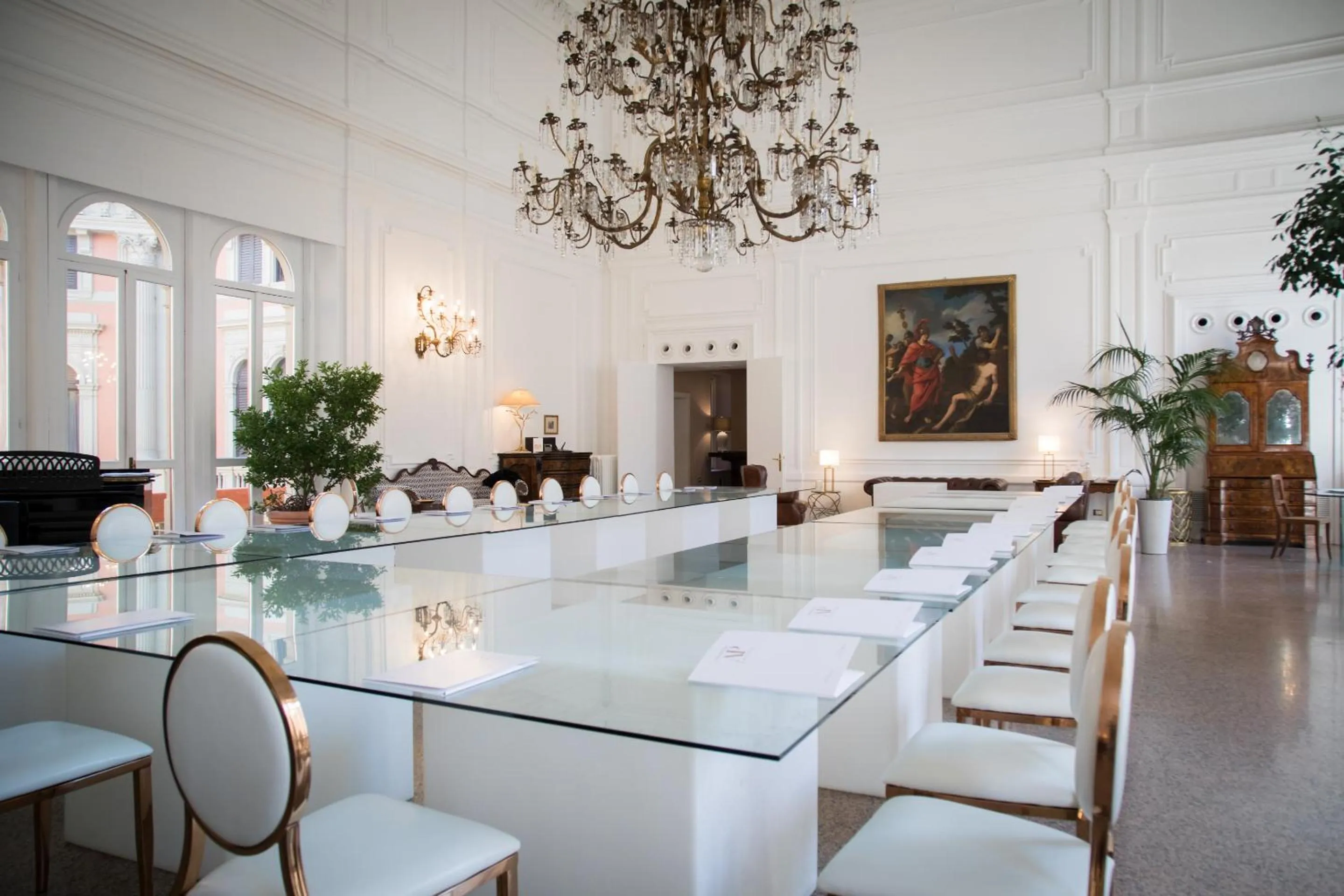 Business facilities in Arnaboldi Palace