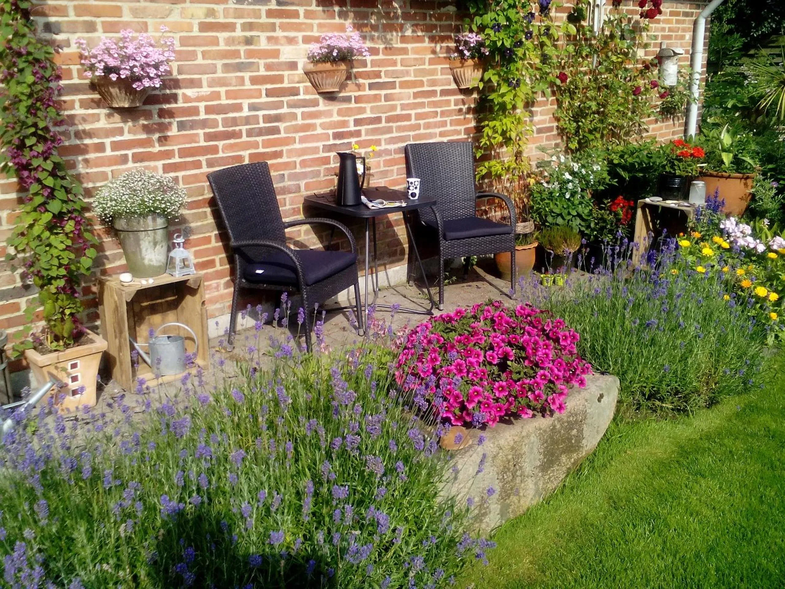 Garden in B&B Villa Filsø