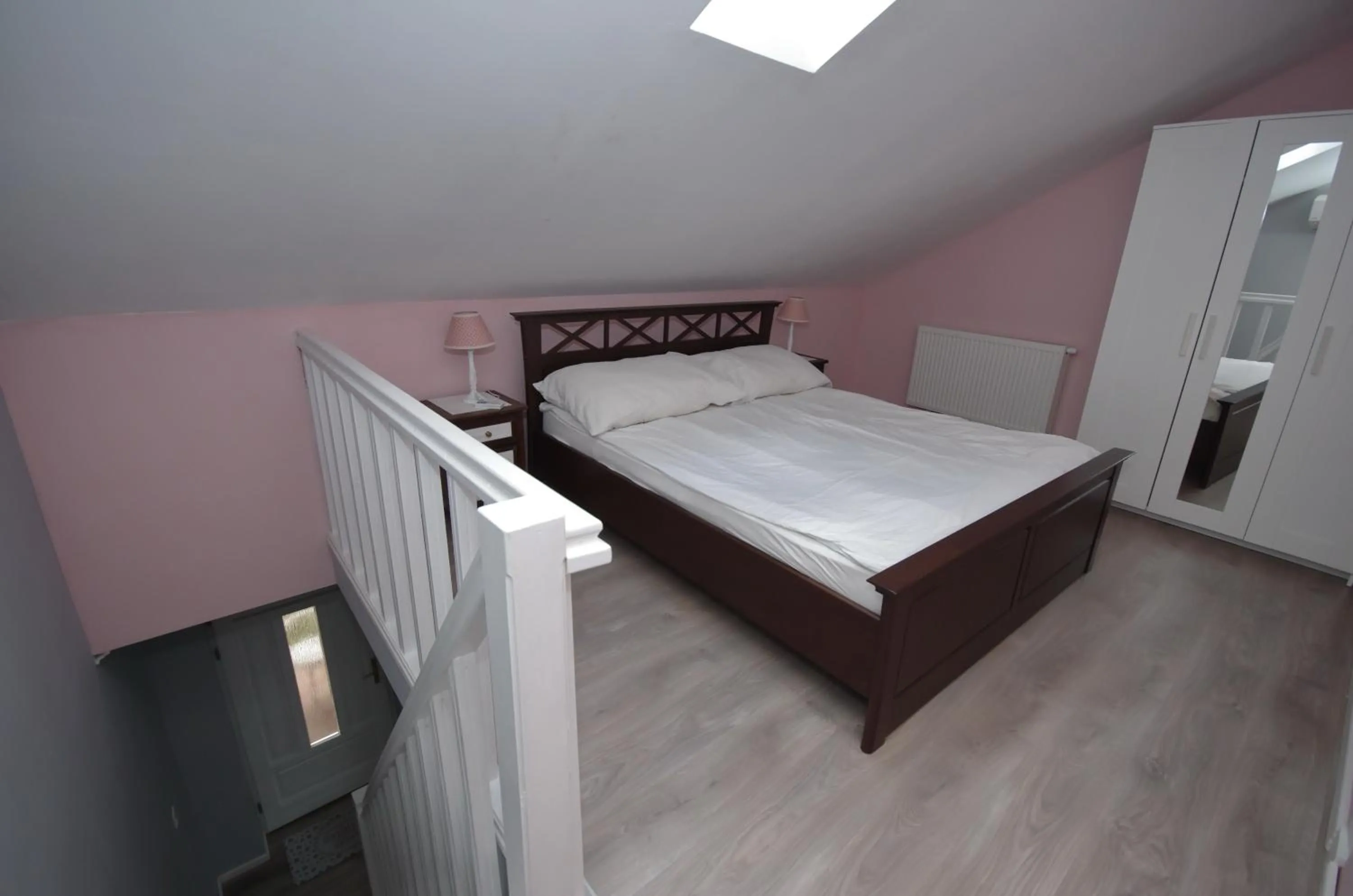 Bedroom, Bed in Guest House Romantika Panzio