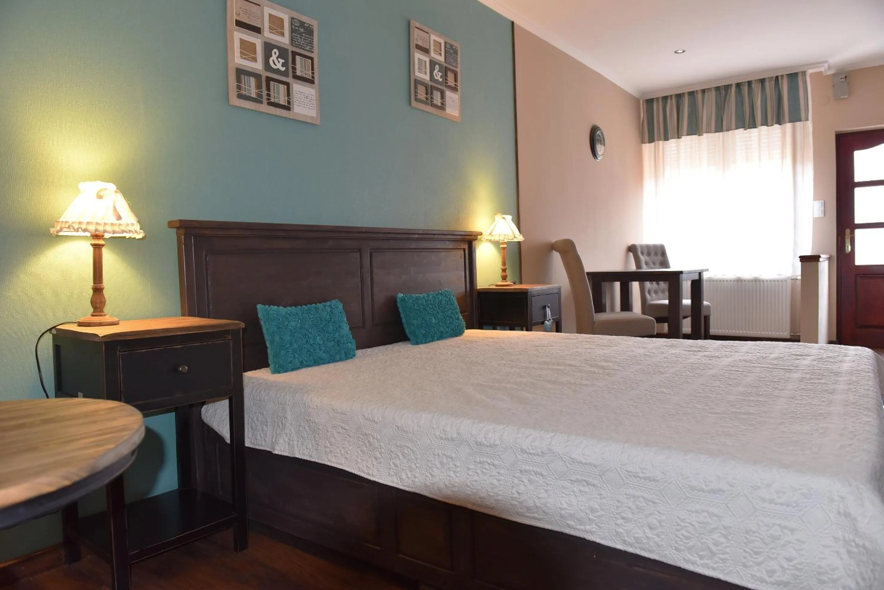 Bed in Guest House Romantika Panzio