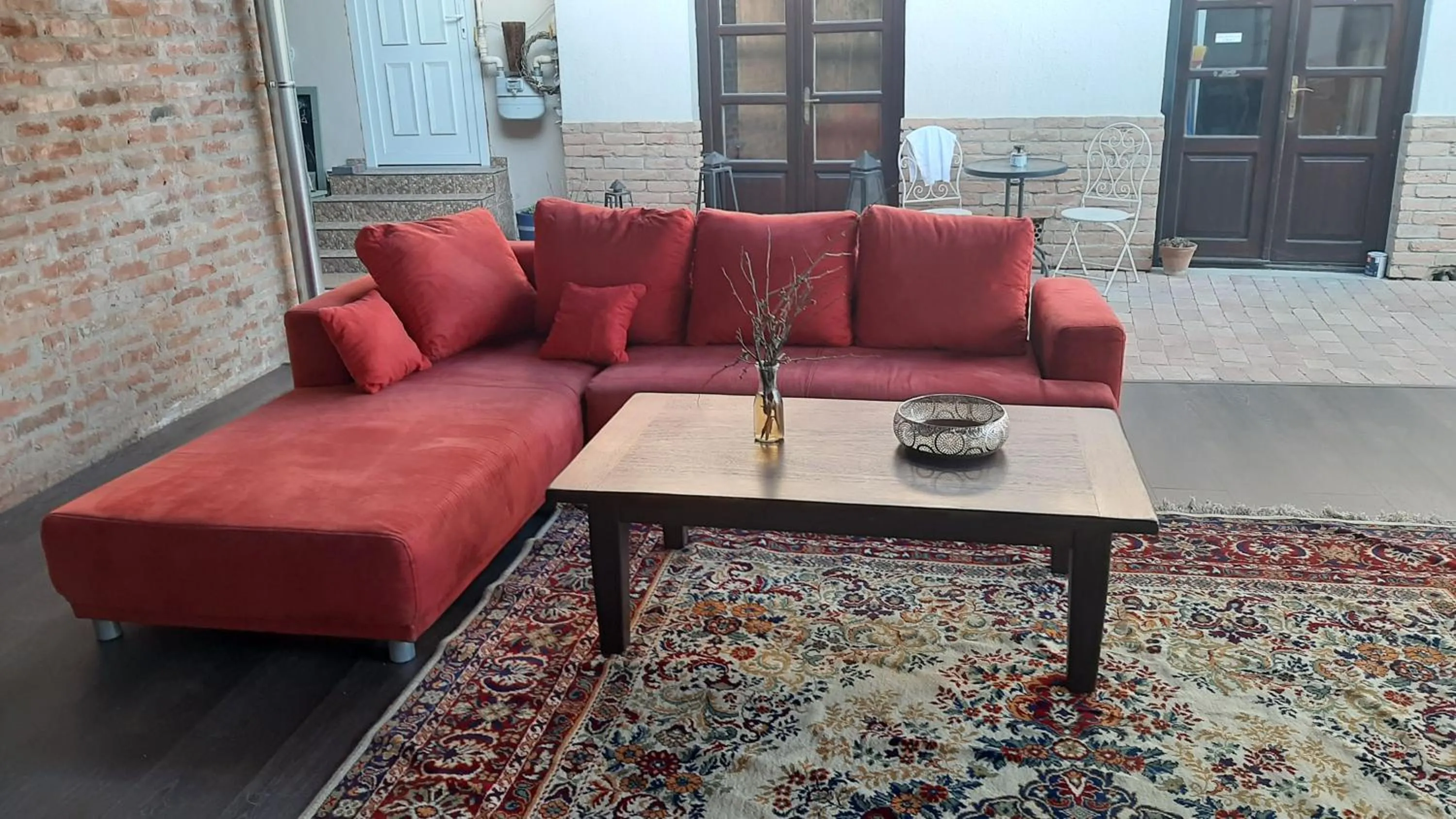 Patio in Guest House Romantika Panzio