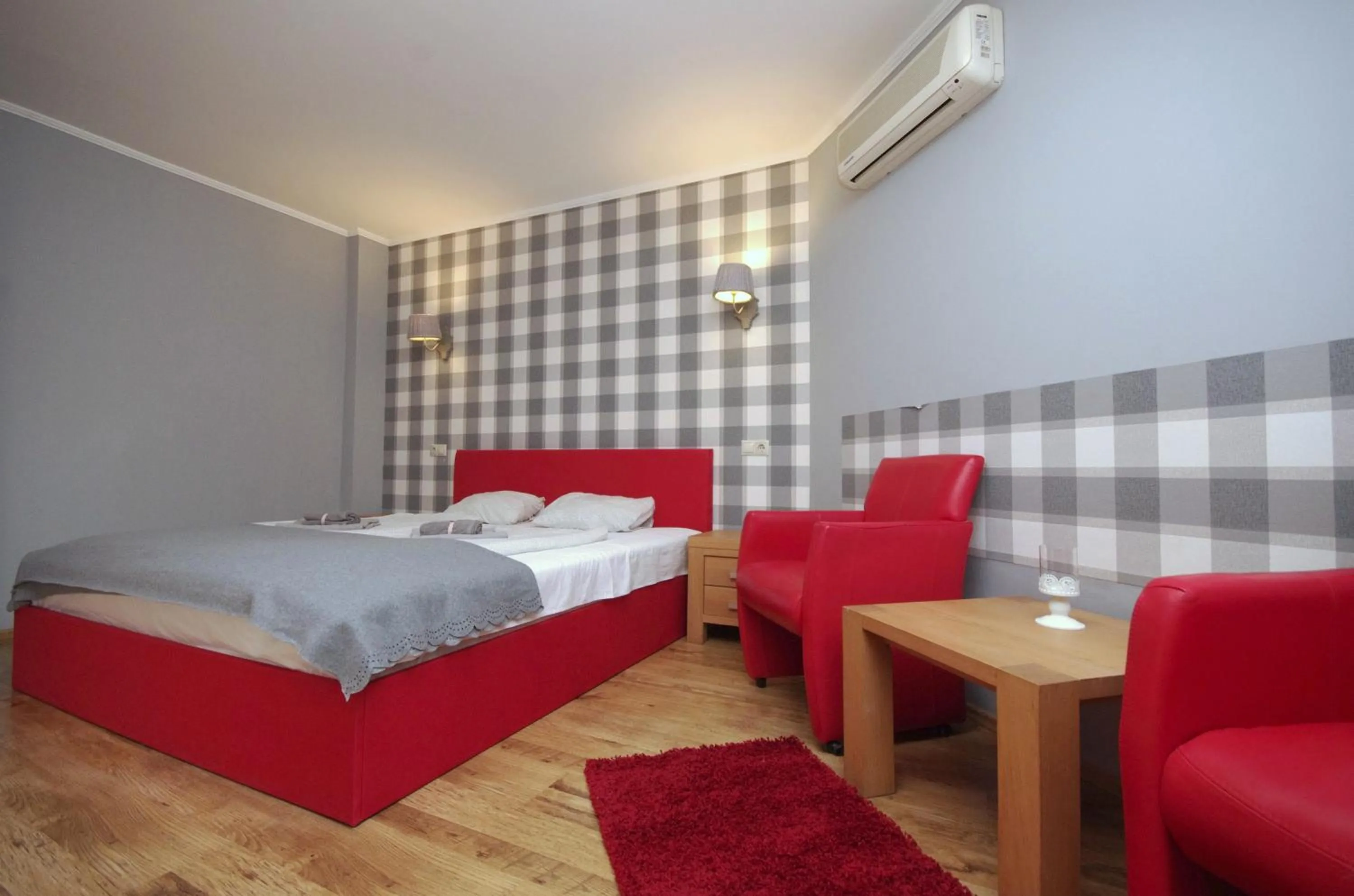 Bed in Guest House Romantika Panzio