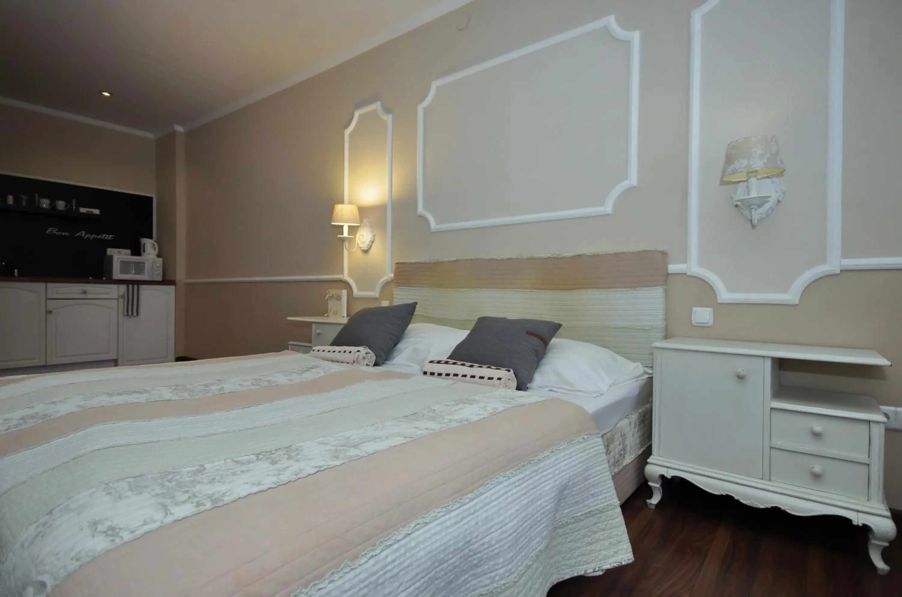 Bedroom, Bed in Guest House Romantika Panzio